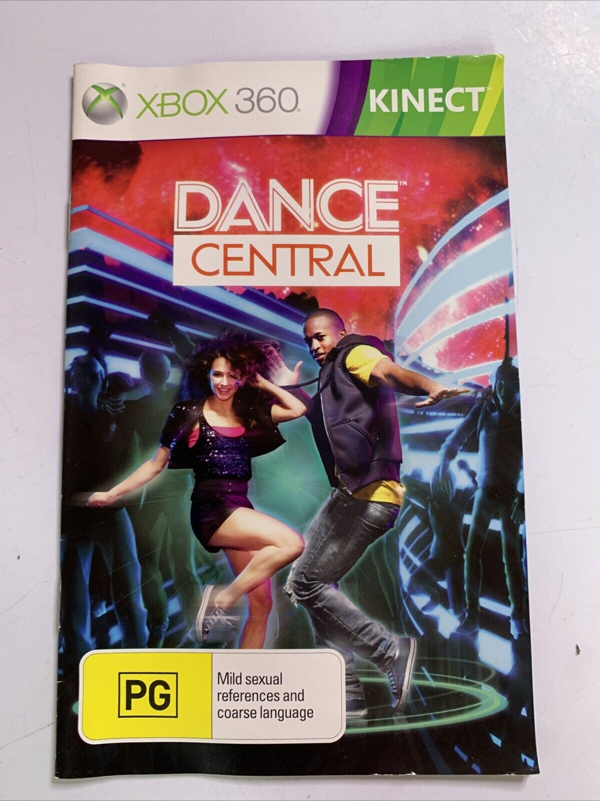 Dance Central Microsoft XBOX 360 PAL 2010 Game Complete