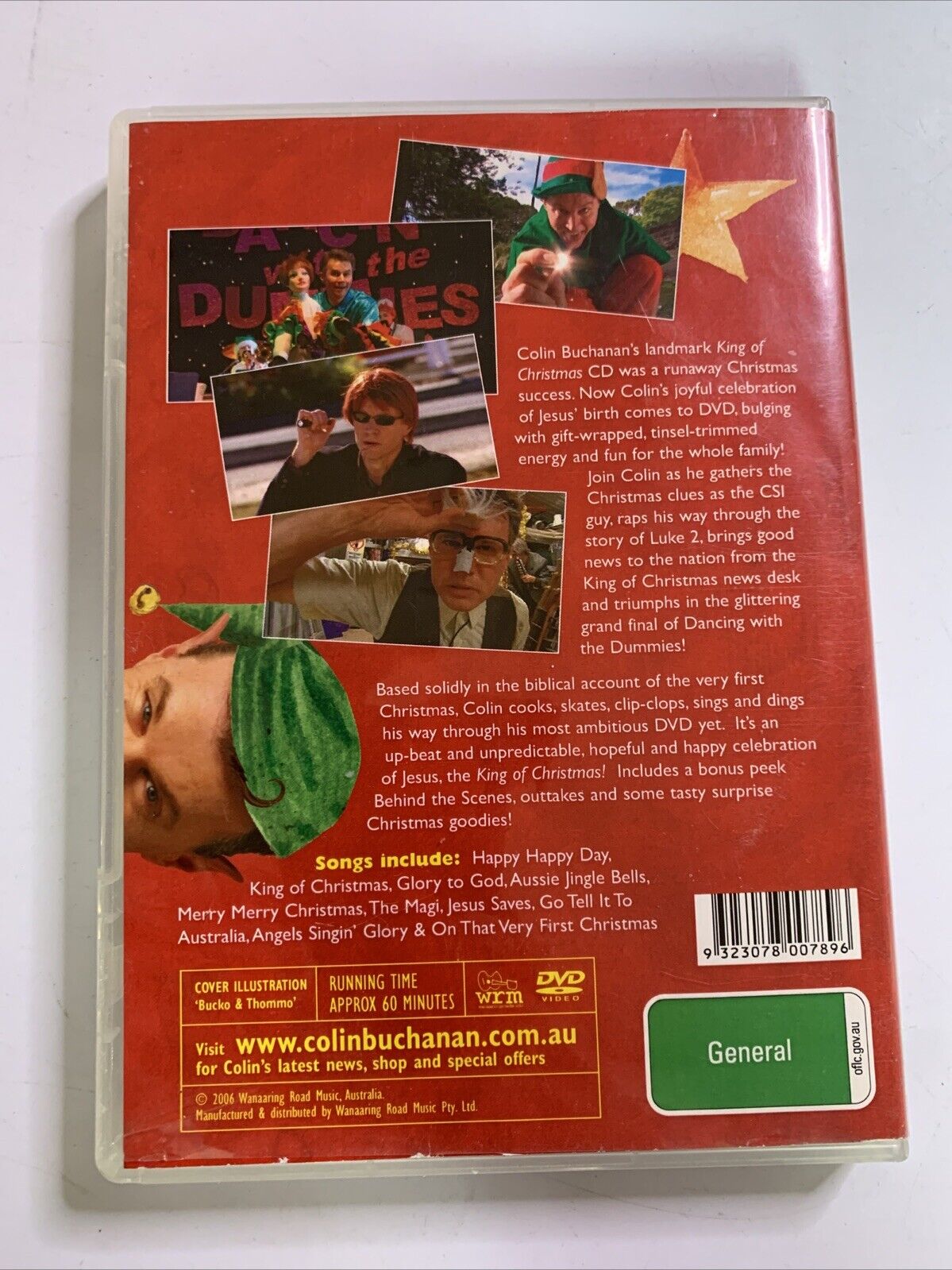 Colin Buchanan King Of Christmas (DVD, 2006) All Regions