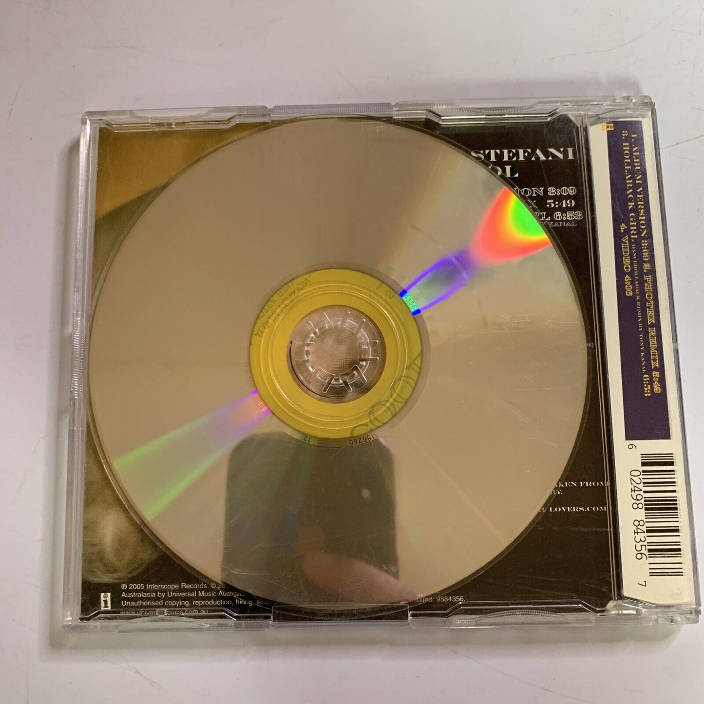 Cool by Gwen Stefani (CD, 2005, Enhanced CD) Single Interscope Records