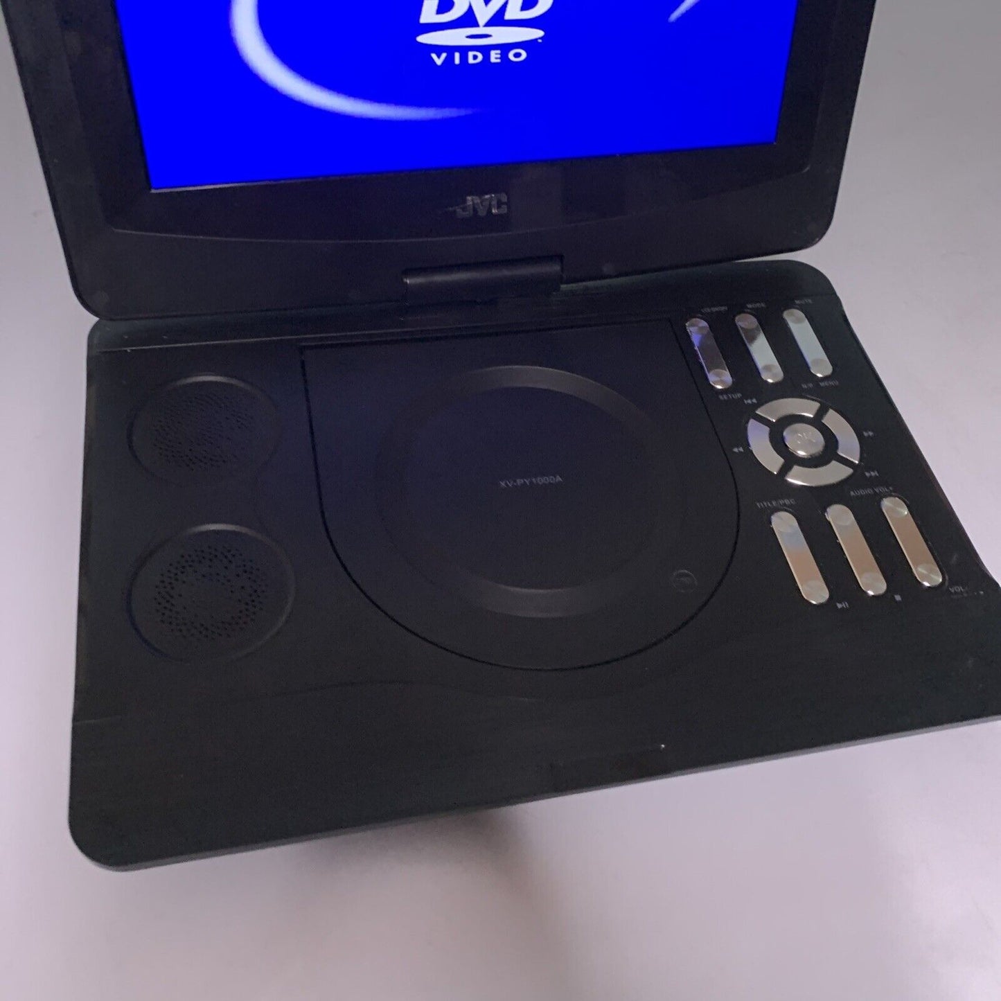 JVC 10.1” Portable DVD Player XV-PY1000A *No Disc Error For Parts Or Repair