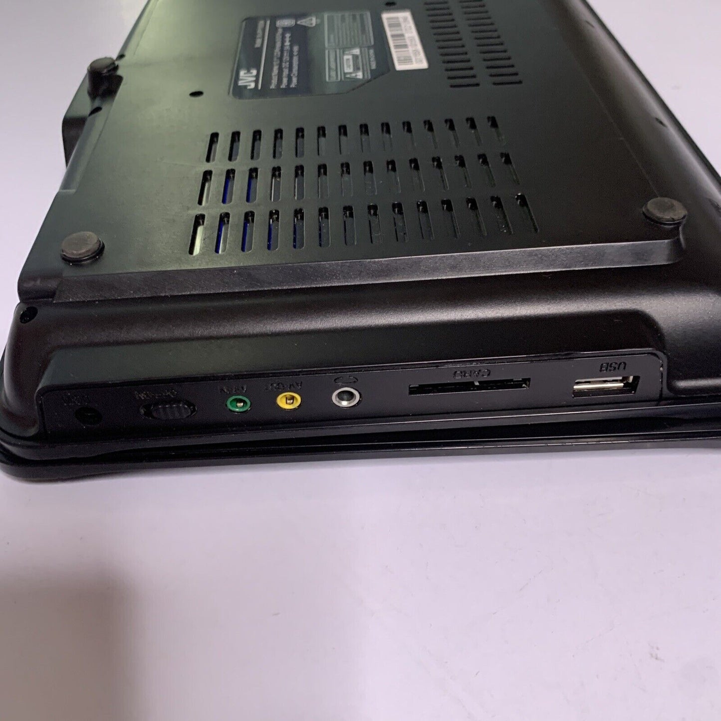 JVC 10.1” Portable DVD Player XV-PY1000A *No Disc Error For Parts Or Repair