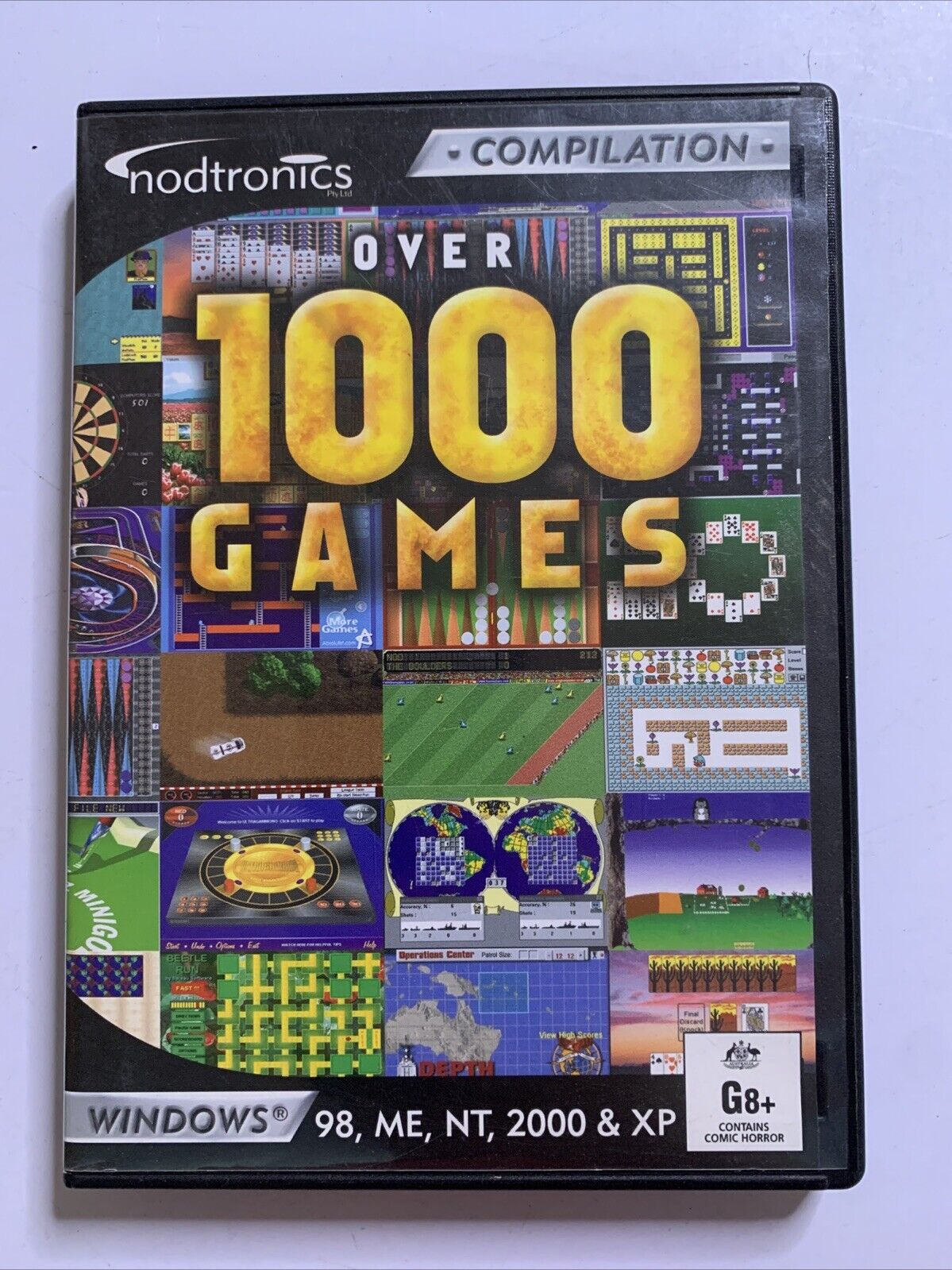 Over 1000 Games Compilation PC Windows XP 98 – Retro Unit