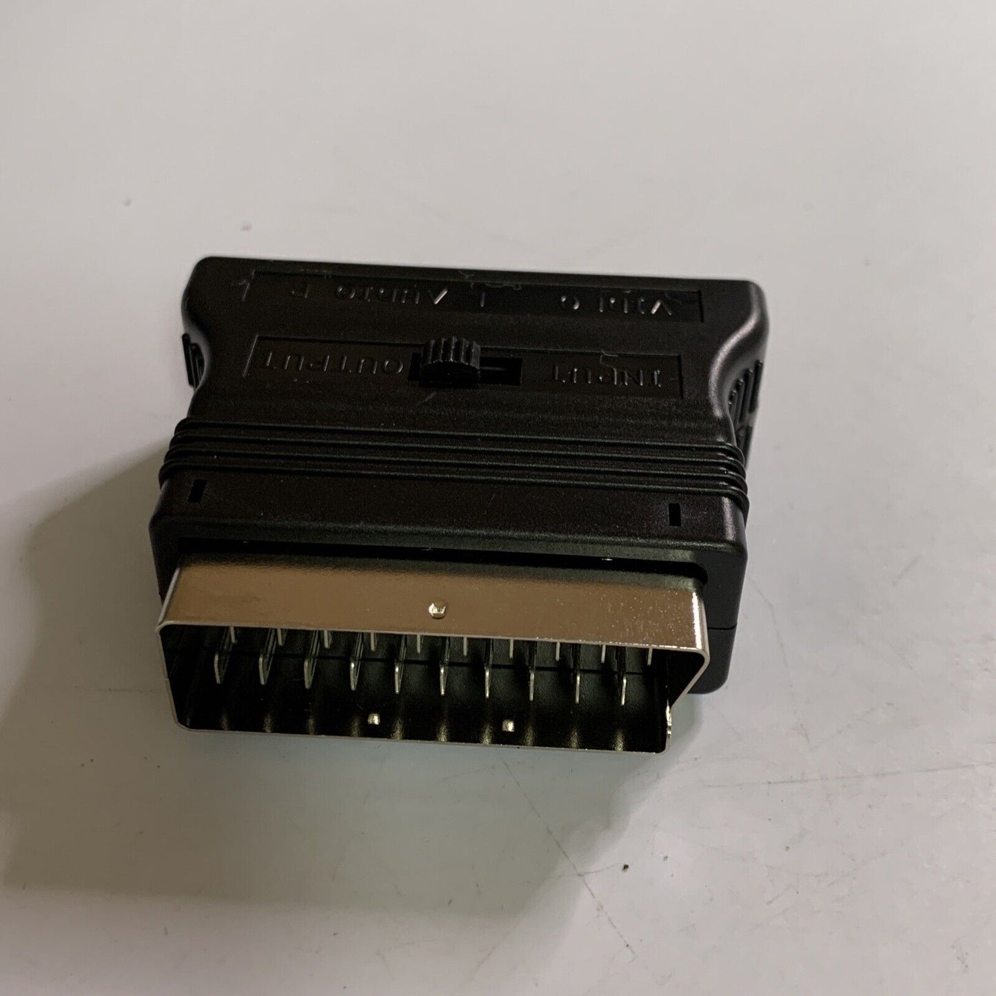 SCART To RCA Composite Input/Output Converter Adapter