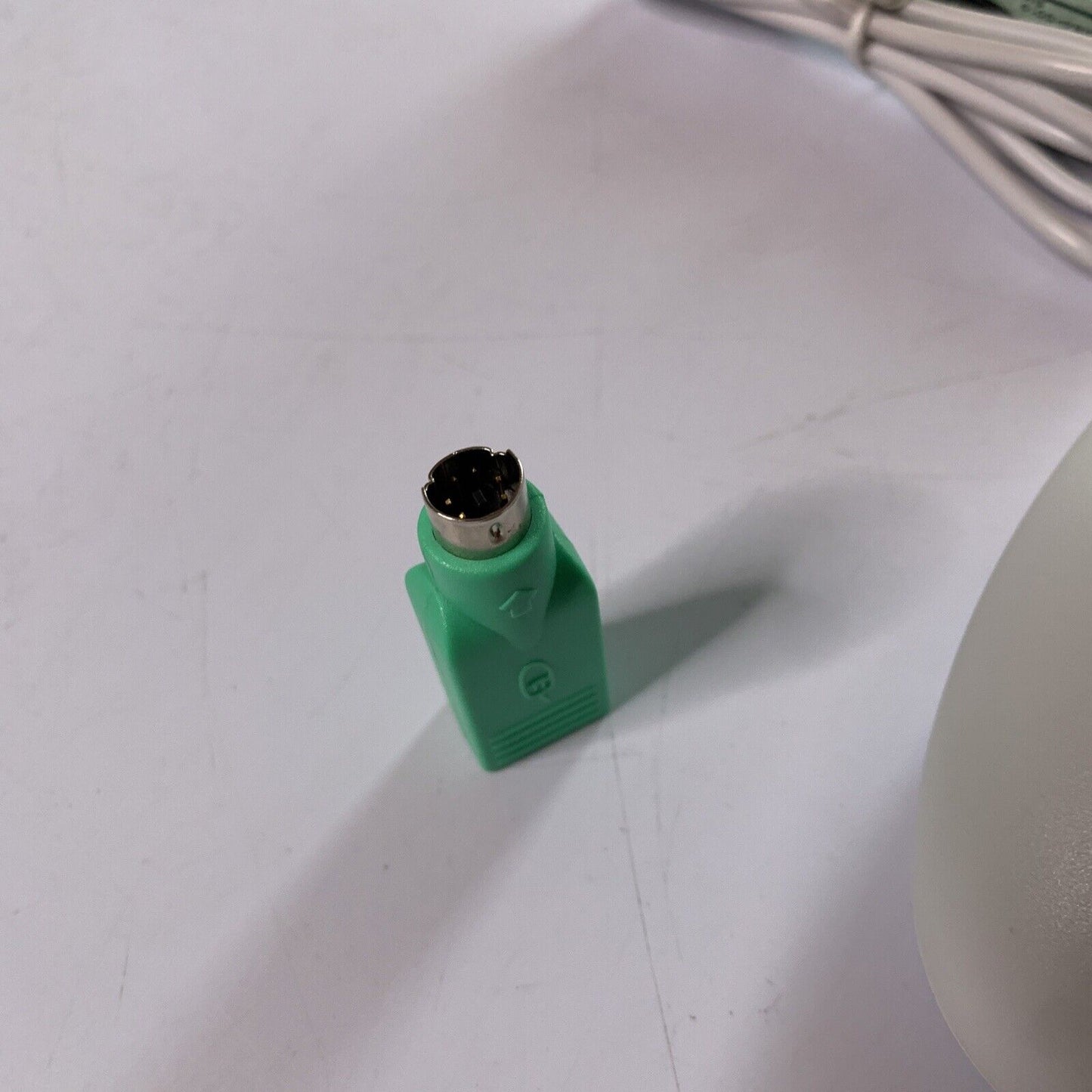 Logitech First Pilot Wheel Mouse Trackball M-BE58 Wired USB and PS/2