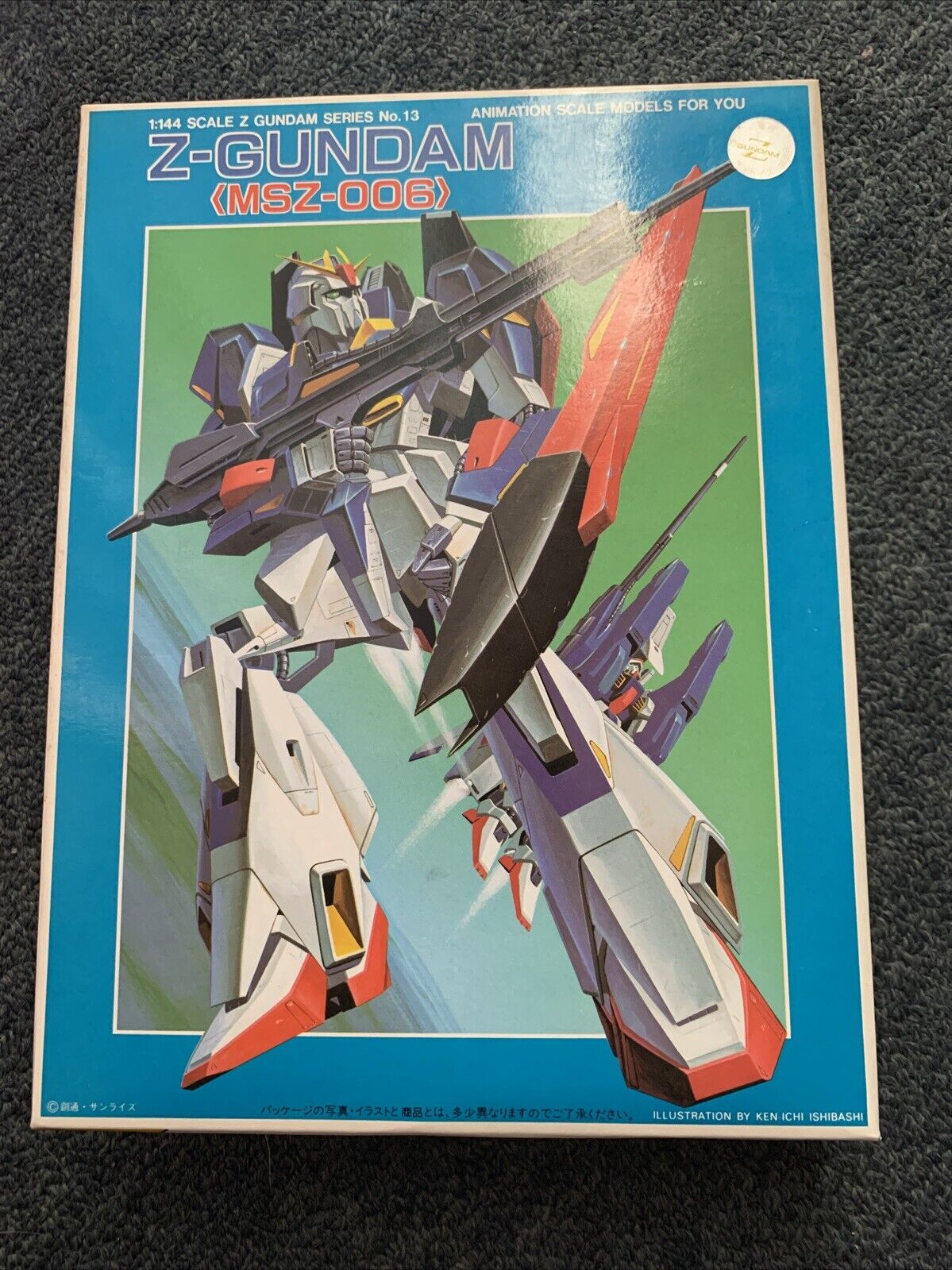 Bandai Gundam 044897 Z-GUNDAM MSZ-006 1/144 Series No.13 Gunpla 1994 Japan NEW