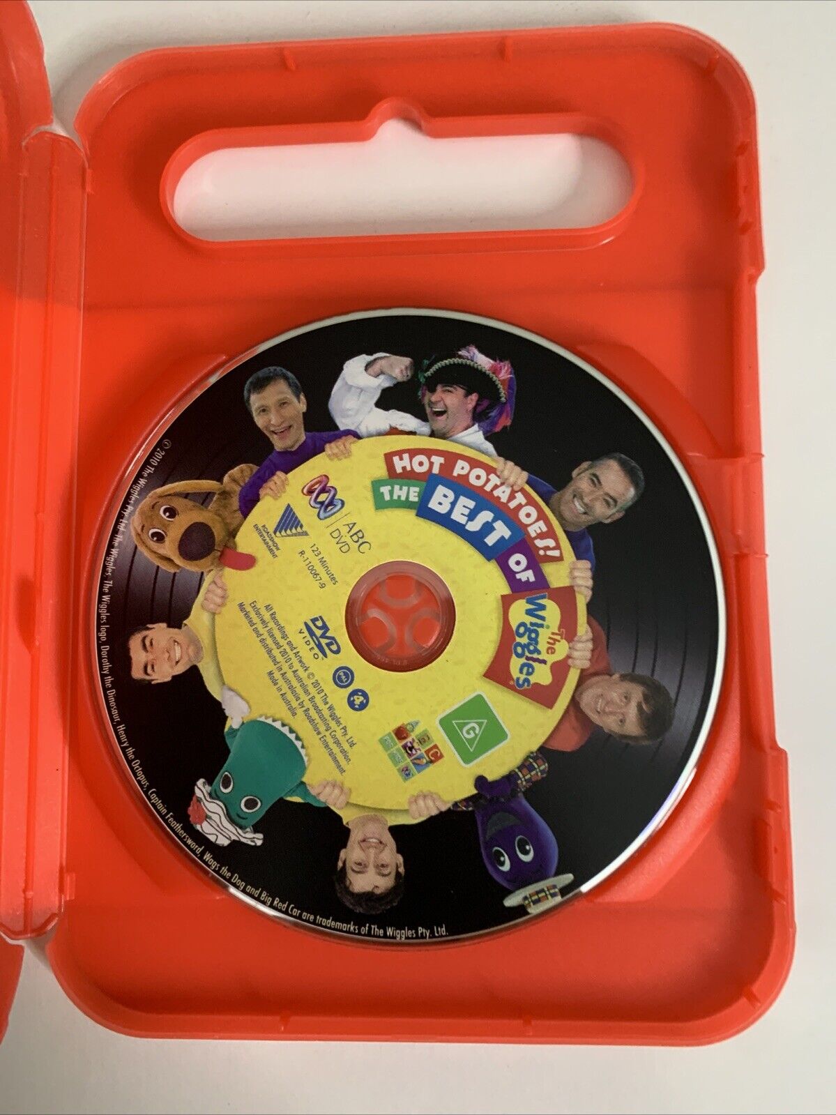 The Wiggles Hot Potatoes! The Best of the Wiggles (DVD, 2009) Region 4
