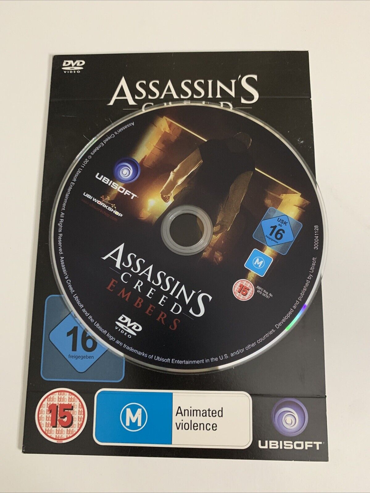 Assassin's Creed Embers (DVD, 2011) Animated Film Region 4 &2