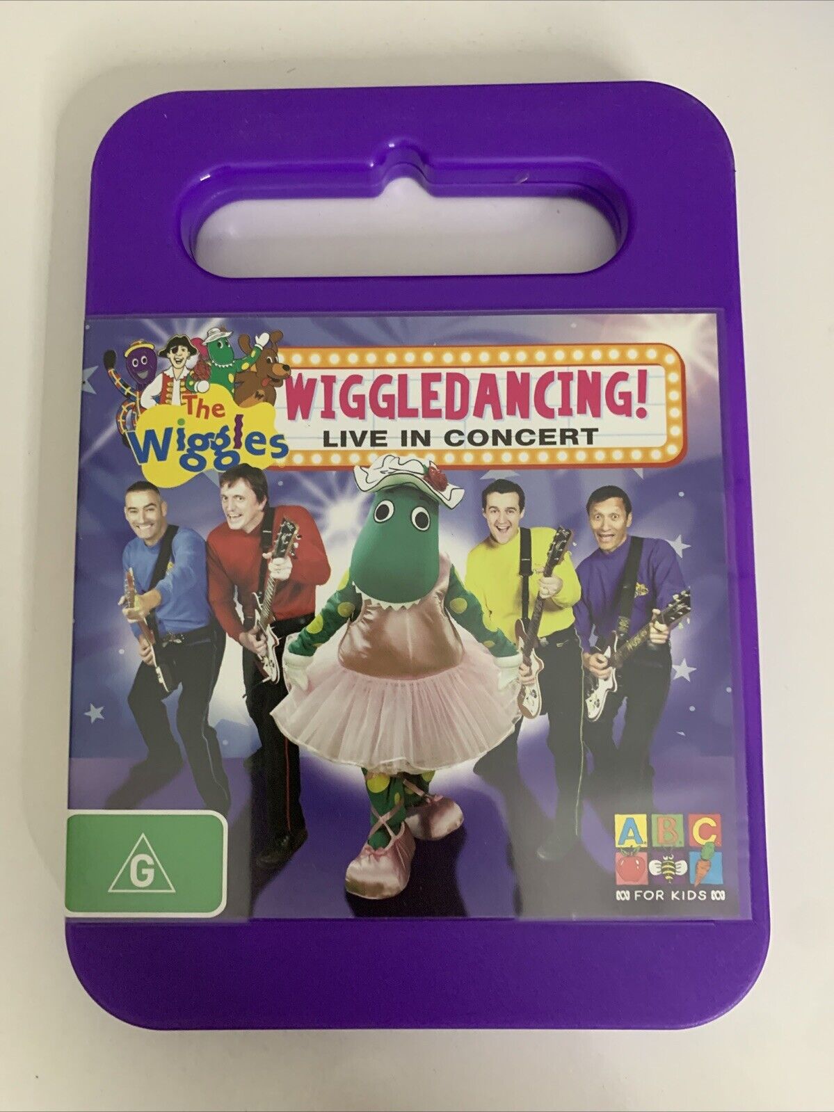 The Wiggles Wiggledancing Live In Concert 2007 Dvd The Wiggles Wiggledancing Live in Concert (DVD, 2007) ABC Kids Region