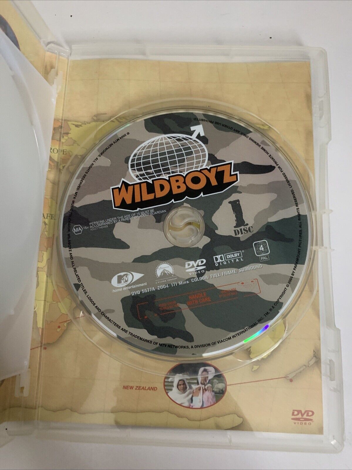 Wildboyz : The Complete First Season (DVD, 2003) Steve-O Region 4