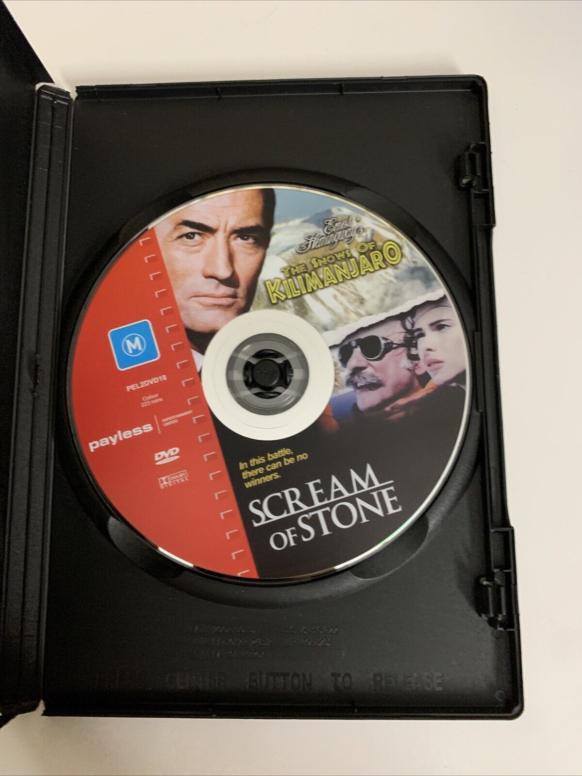 The Snows Of Kilimanjaro / Scream of Stone (DVD) Gregory Peck All Regions