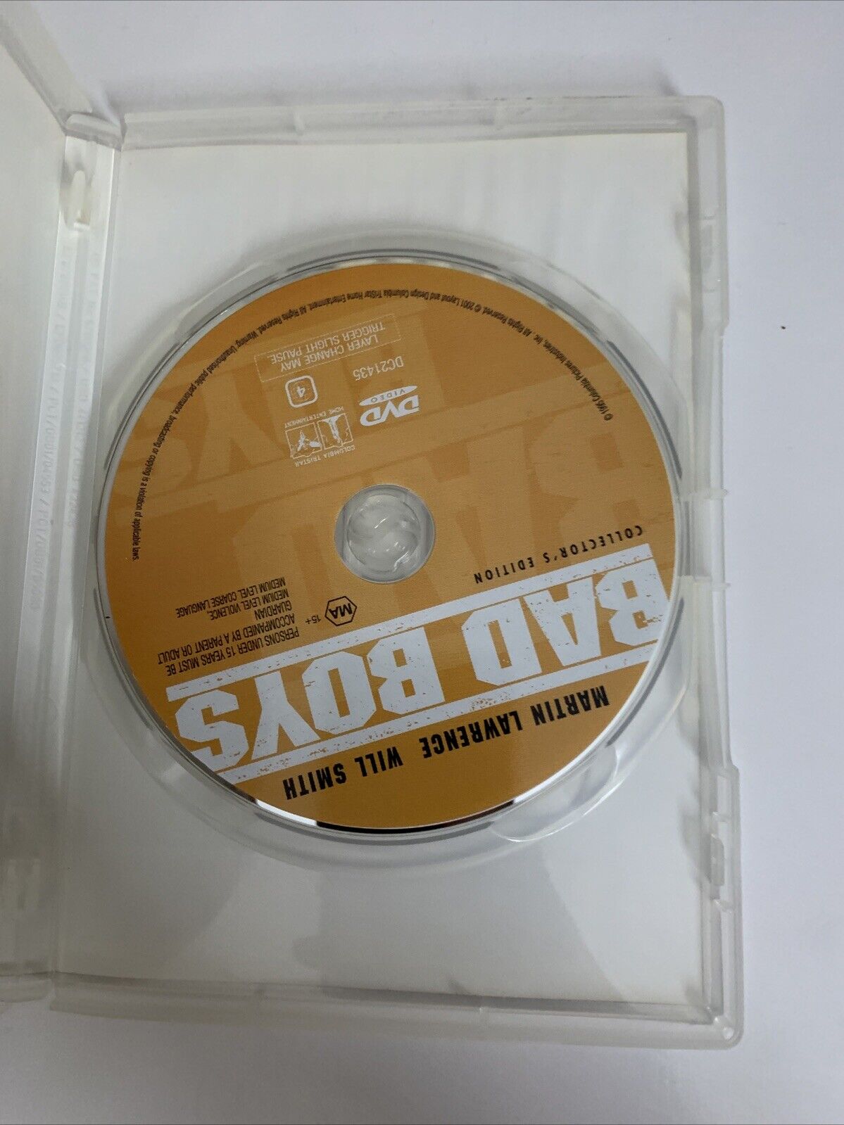 Bad Boys (DVD, 1995) Tea Leoni, Will Smith, Martin Lawrence Region 4