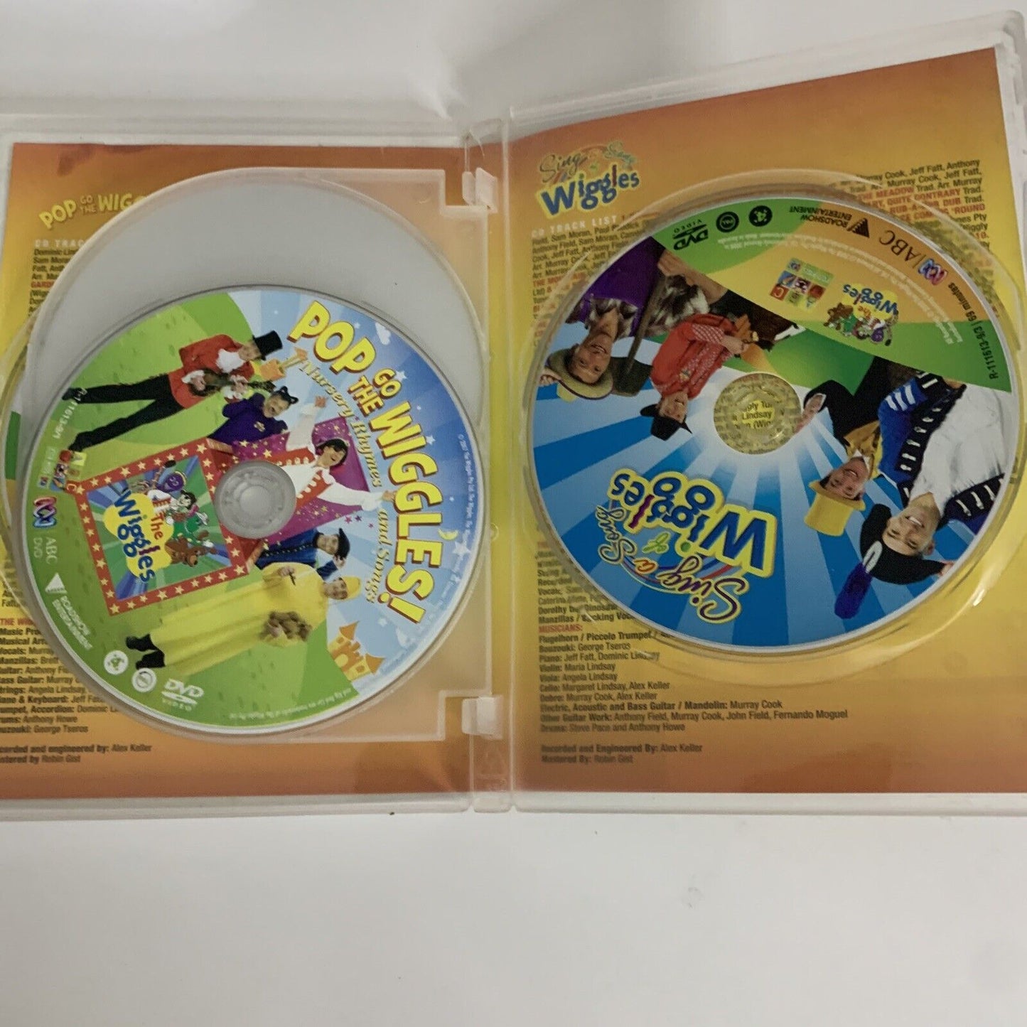 The Wiggles Nursery Rhymes Collection 4-Disc (DVD + CD, 2011) Region 4