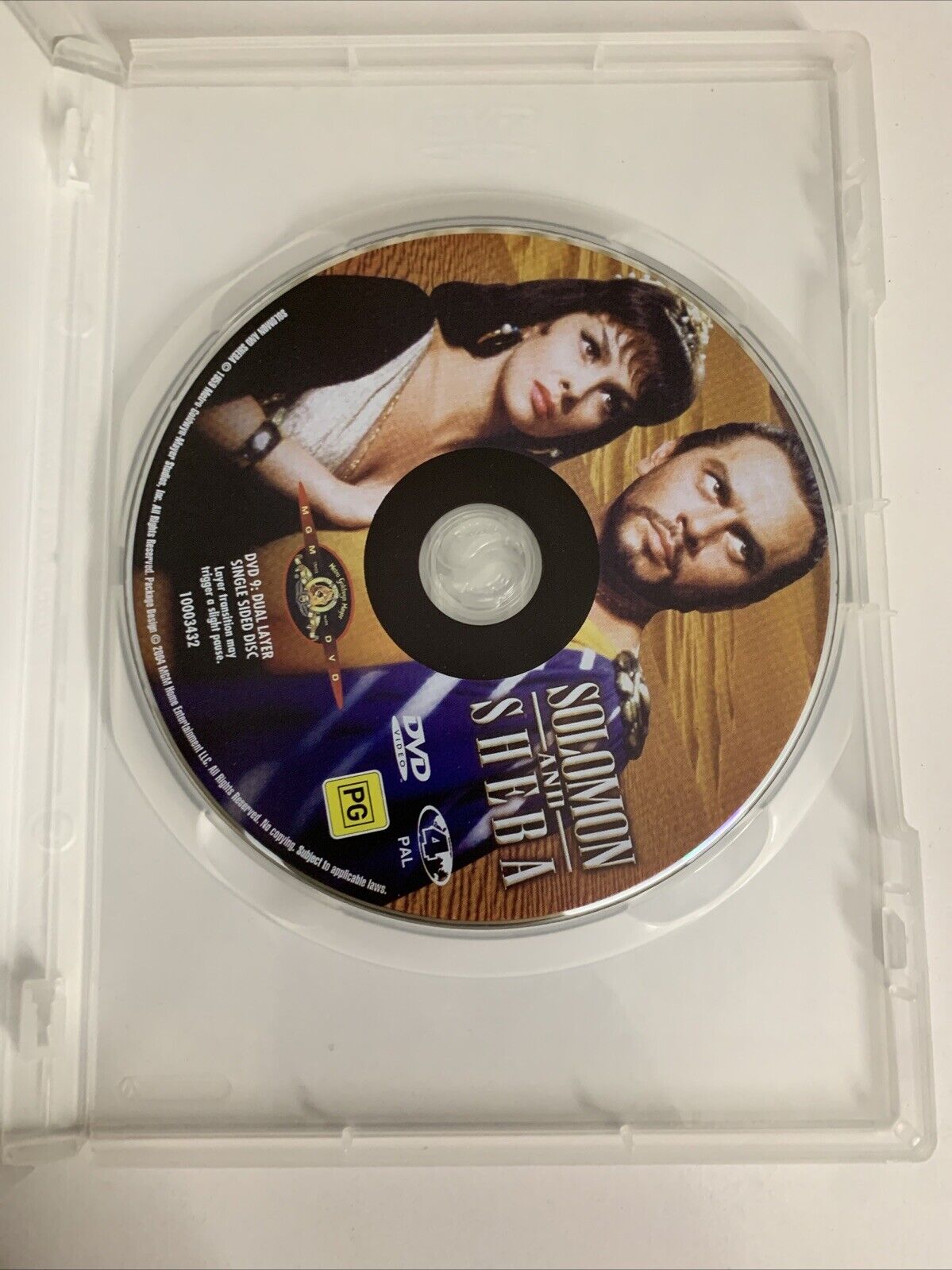 Solomon and Sheba (DVD, 1959) Yul Brynner, Gina Lollobrigida Region 4