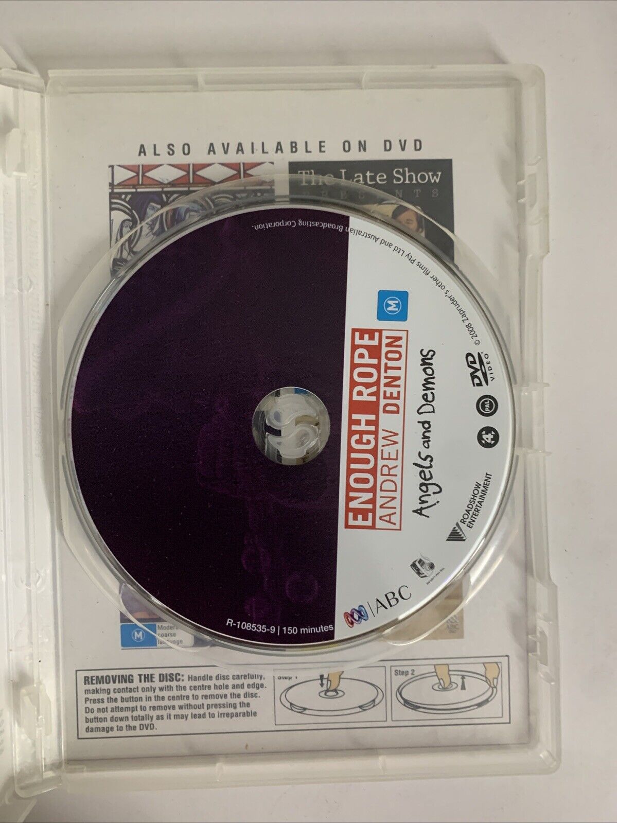 Enough Rope with Andrew Denton : Angels and Demons (DVD, 2003) Region 4