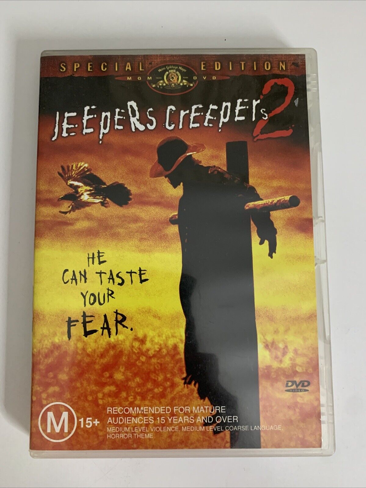 Jeepers Creepers 2 Special Edition (DVD, 2003) Ray Wise, Jonathan Breck Region 4