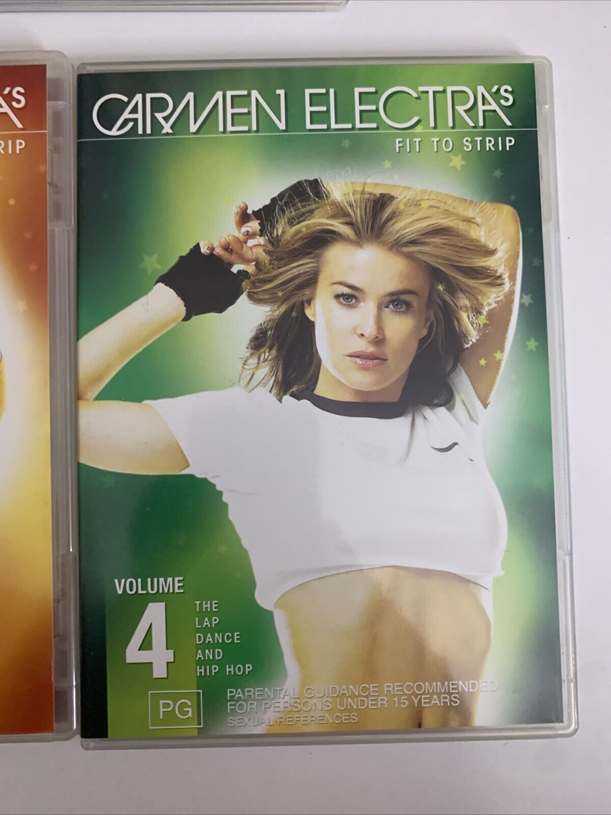 Carmen Electra FIT to Strip Boxset (DVD, 2004, 4-Disc Set) Region 4