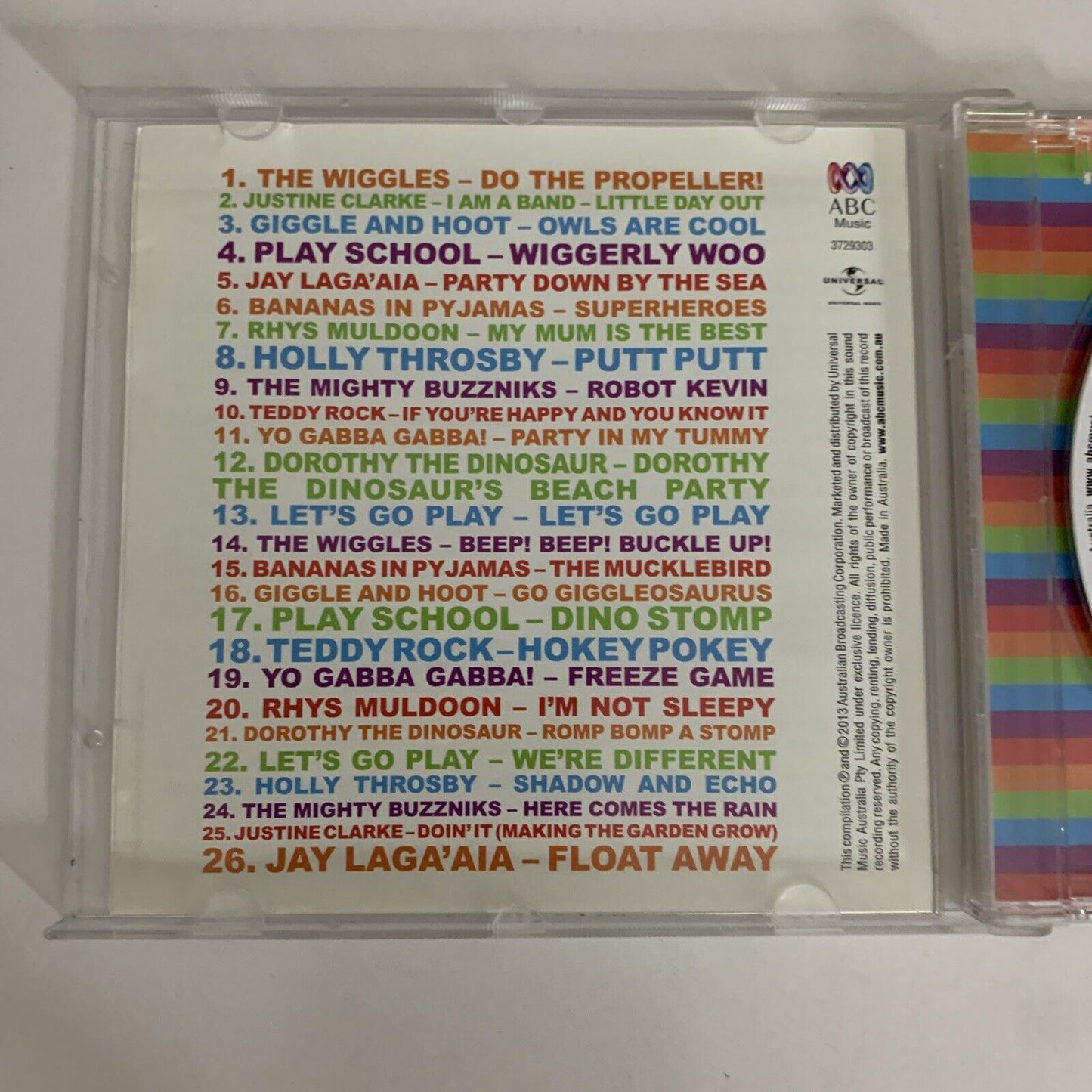 The Best Of ABC For Kids (CD, 2013) Album