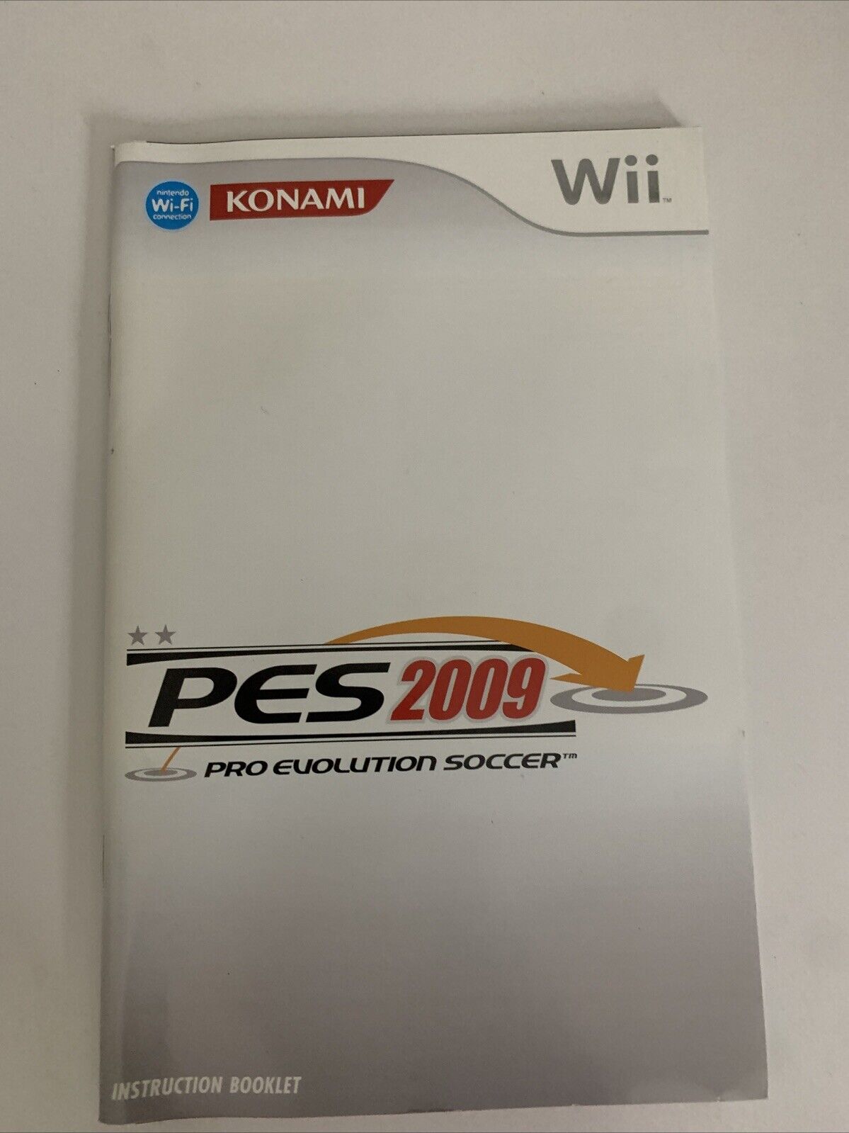 PES Pro Evolution Soccer 2009 Nintendo Wii PAL Messi Football Game Complete