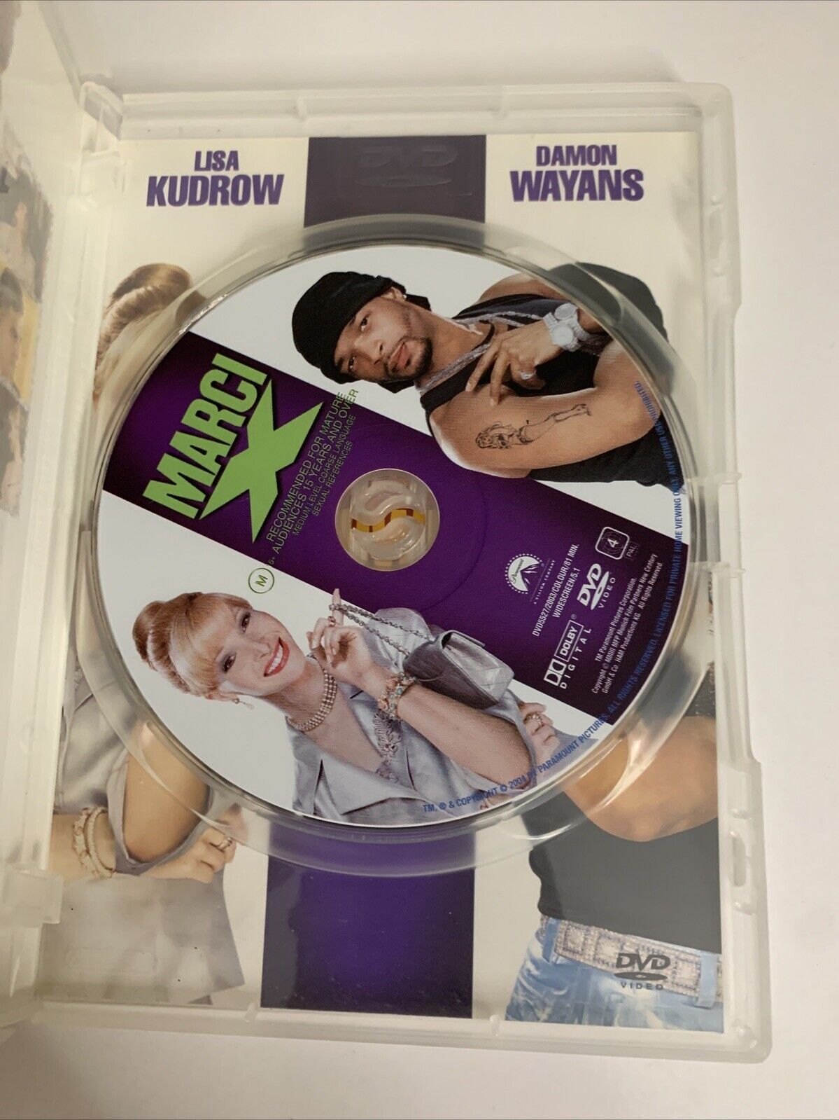 Marci X (DVD, 2003) Lisa Kudrow, Damon Wayans Comedy Region 4