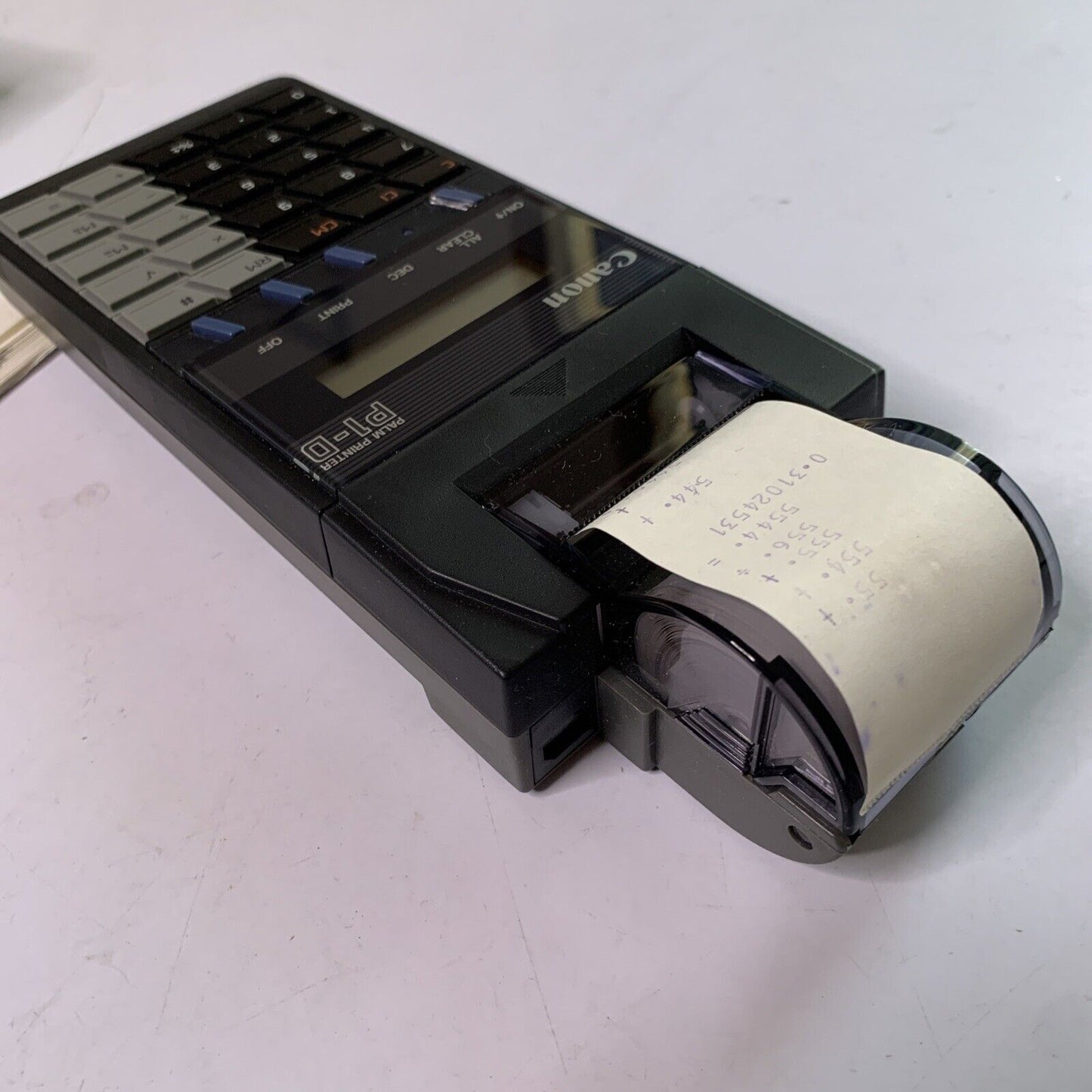 Canon Electronic Calculator Printer with Roll P1-D