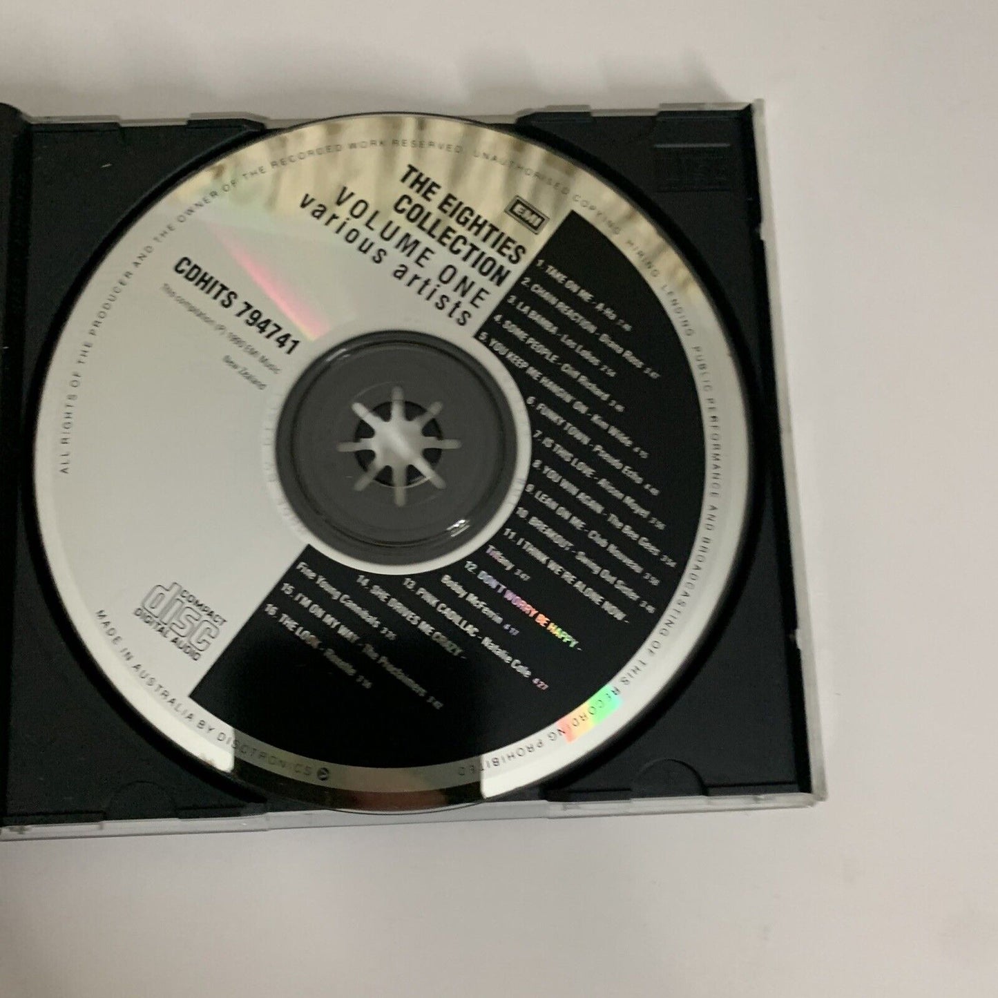 The 80's Collection Volume 1 (CD, 1990, 2-Disc Set)