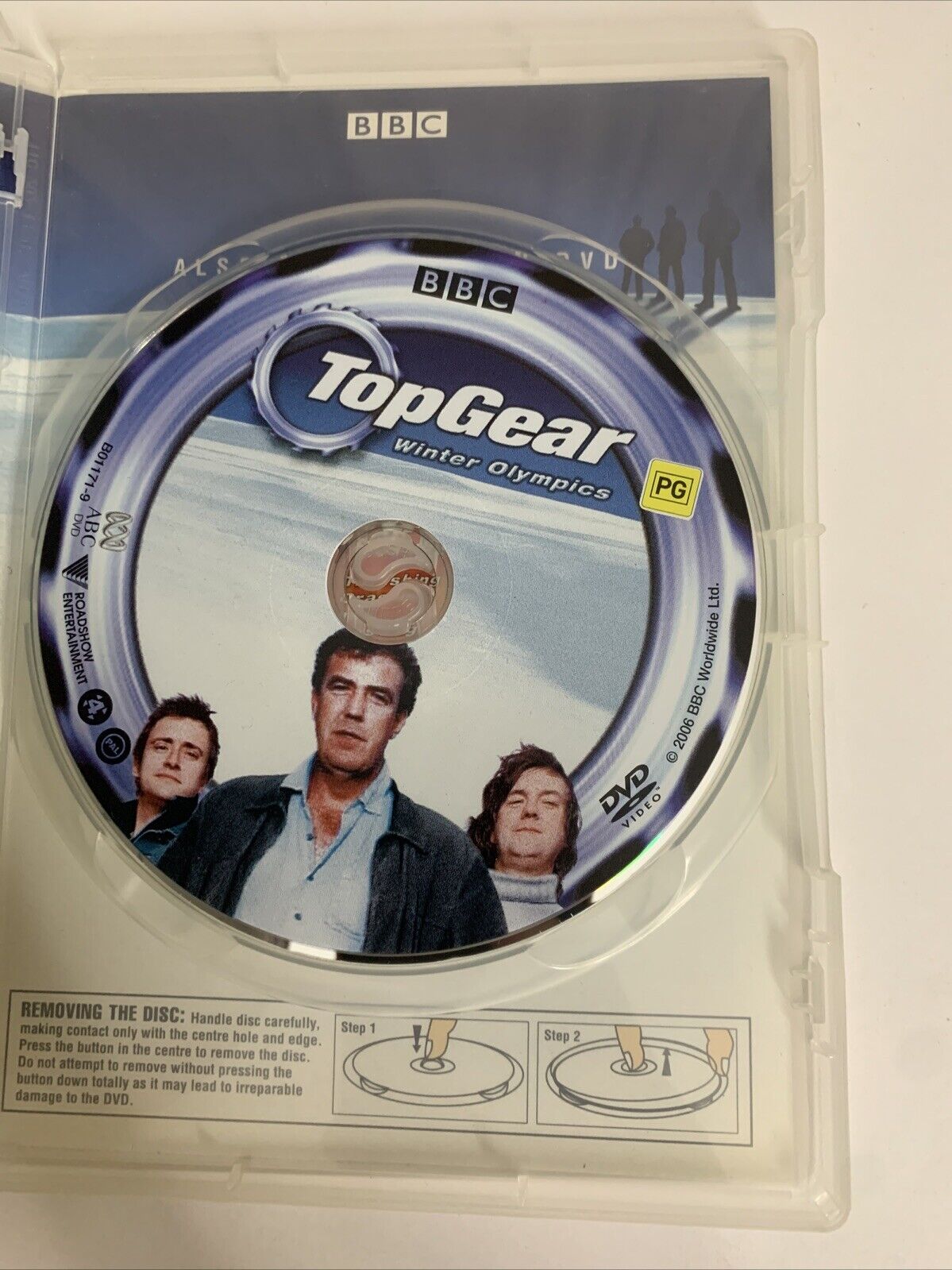 Top Gear: Winter Olympics (DVD, 2006) Jeremy Clarkson, The Stig BBC Region 4