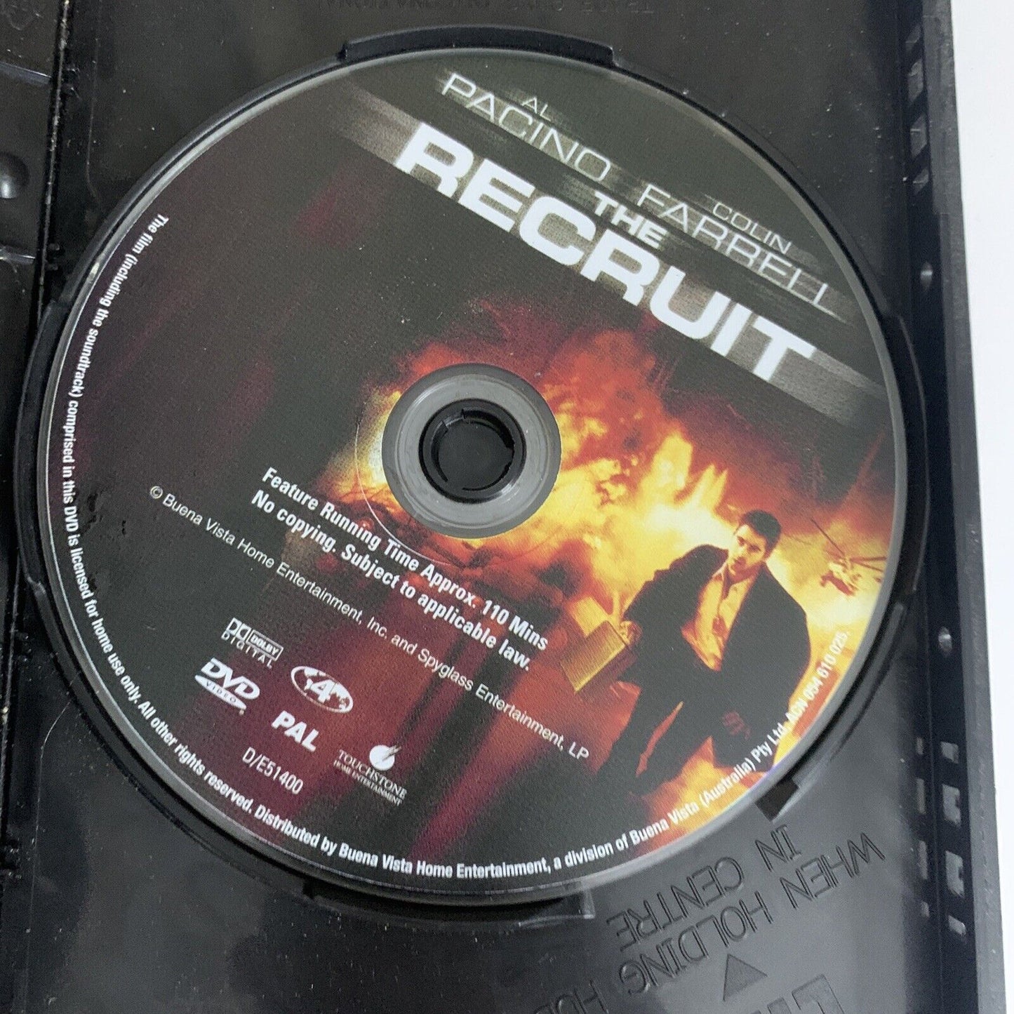 The Recruit (DVD, 2003) Colin Farrell, Al Pacino Region 4