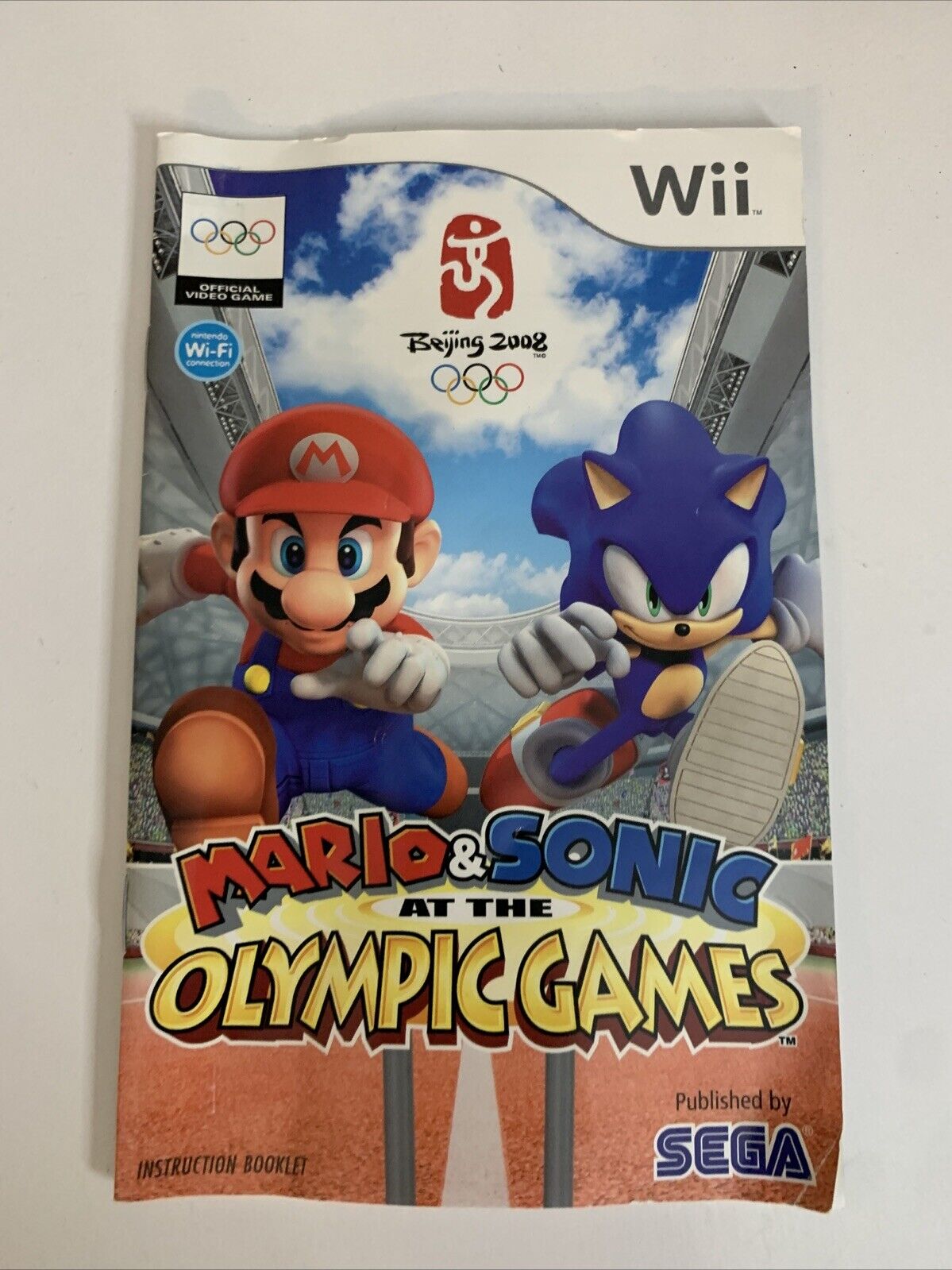Mario & Sonic at The Olympic Games Beijing 2008 Nintendo Wii PAL Game Complete