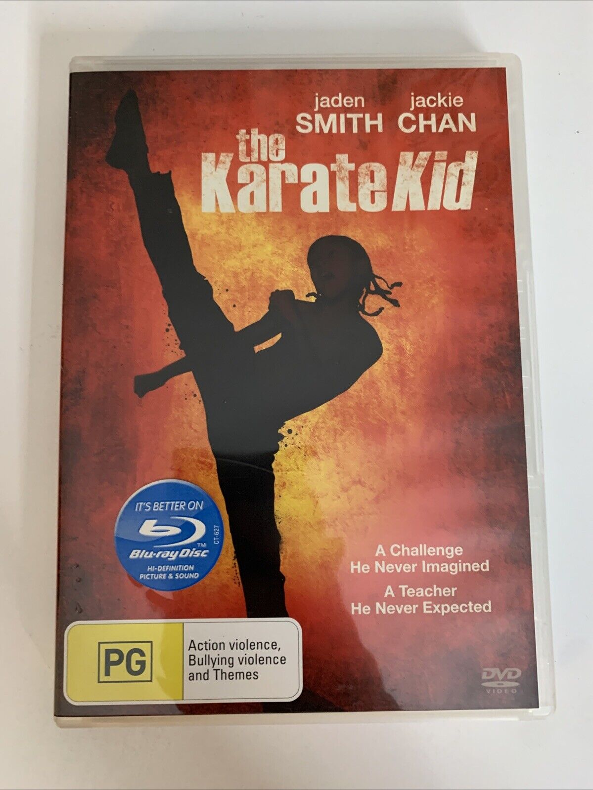 The Karate Kid (DVD, 2010) Jaden Smith, Jackie Chan Region