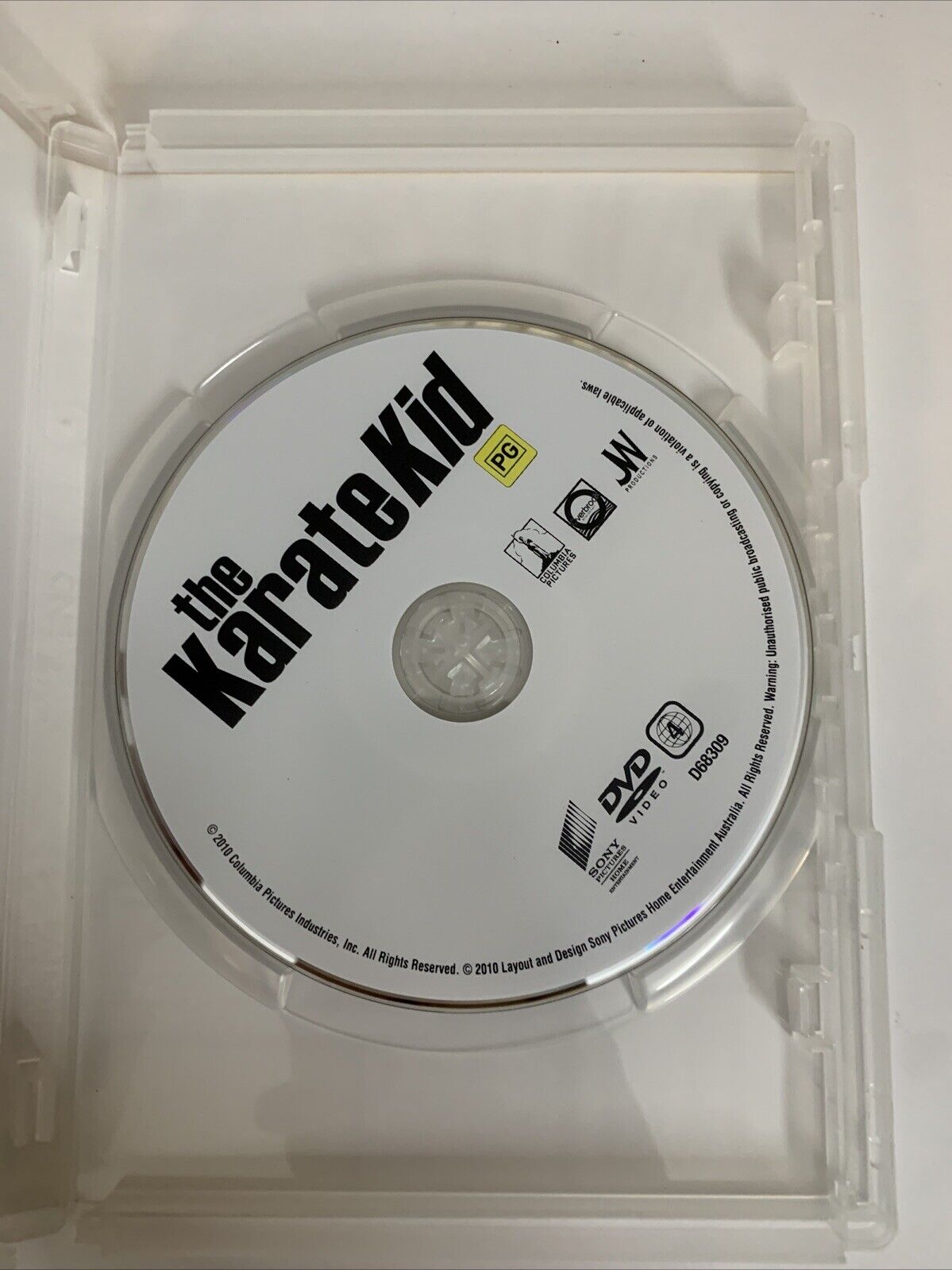 The Karate Kid (DVD, 2010) Jaden Smith, Jackie Chan Region 4