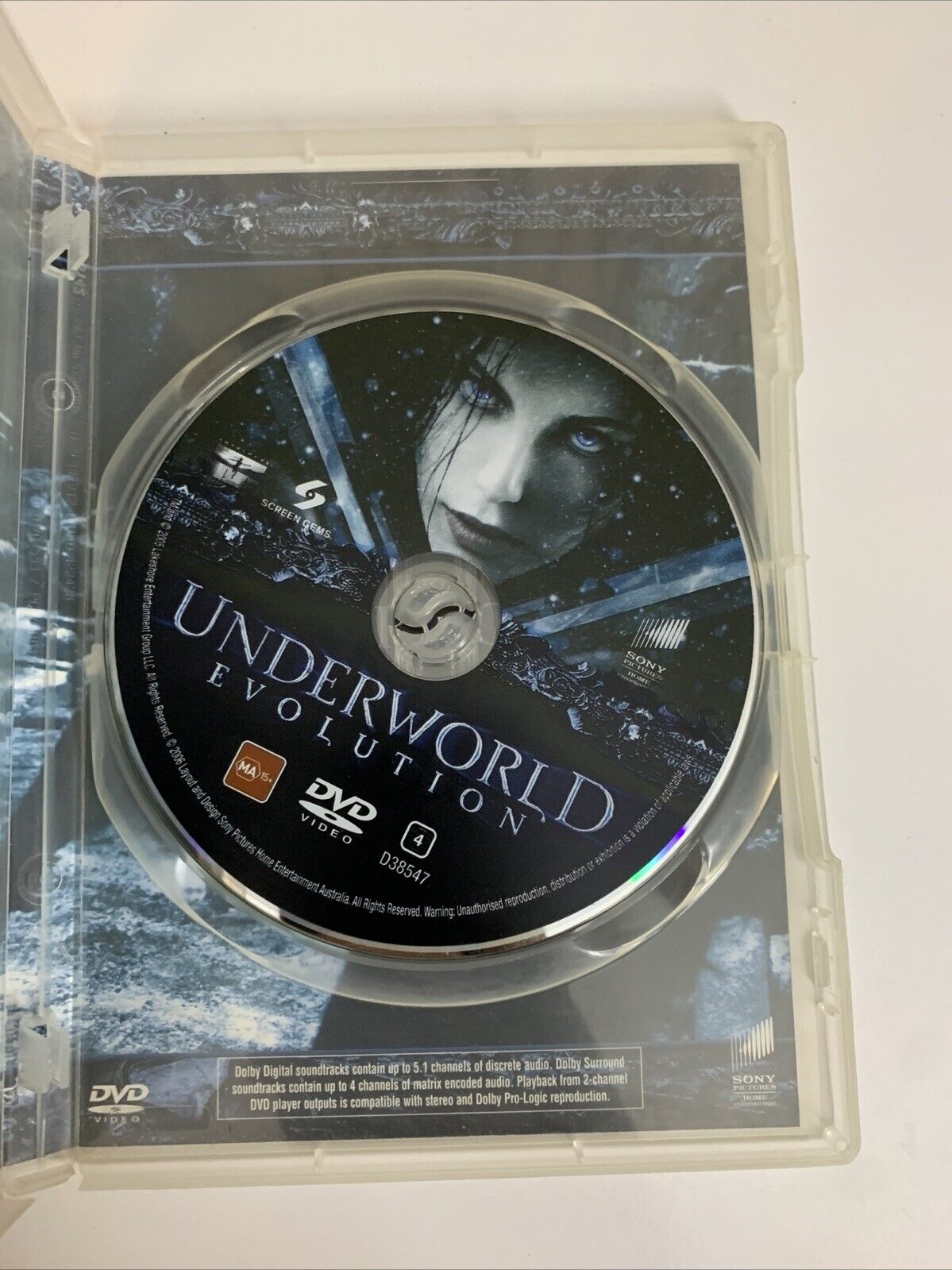 Underworld Evolution (DVD, 2005) Kate Beckinsale, Bill Nighy, Scott Speedman