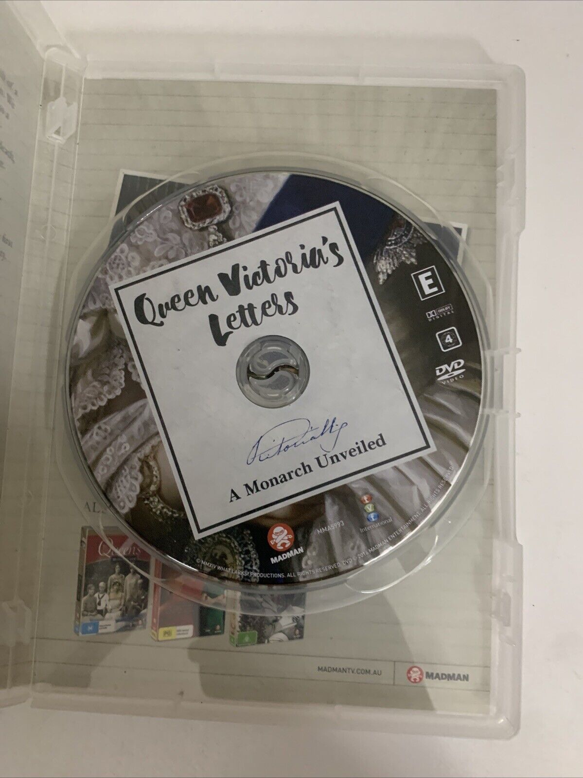 Queen Victoria's Letters : A Monarch Unveiled (DVD,2014) BBC Documentary Region4