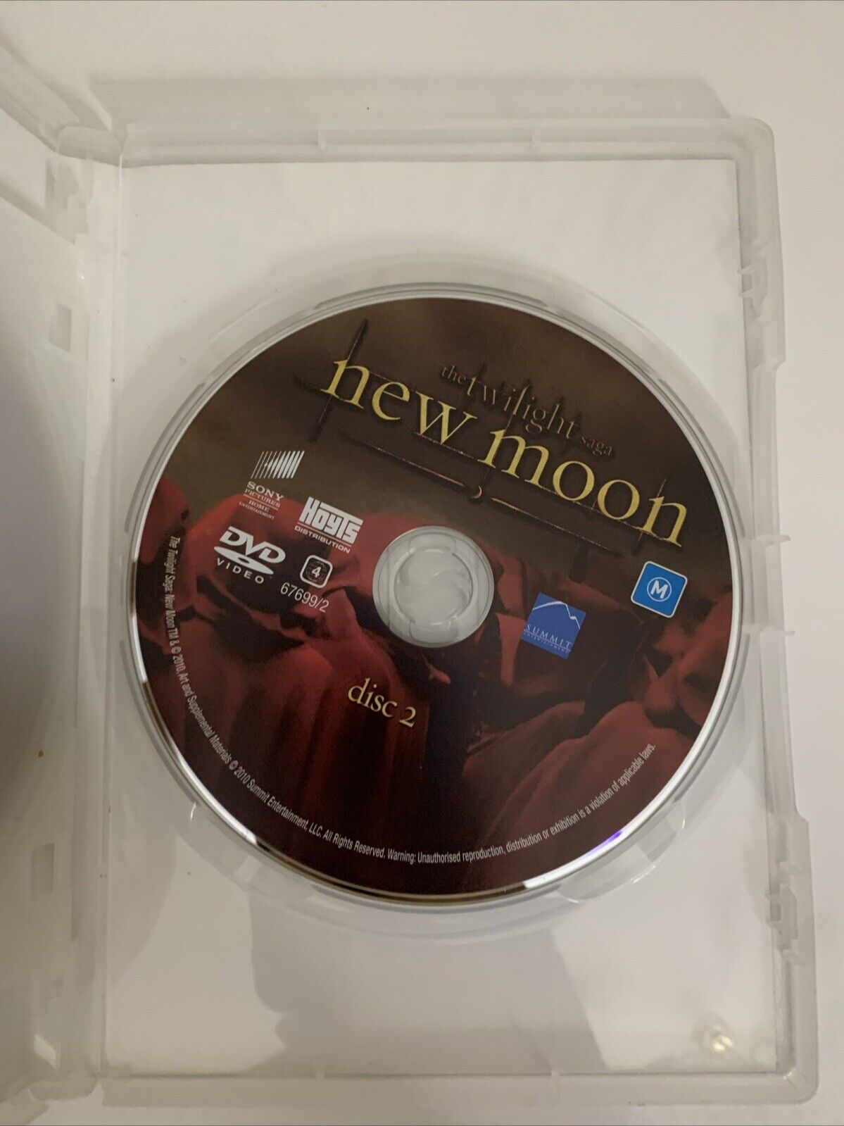 The Twilight Saga New Moon (Special Edition, DVD, 2009, 2-Disc) Region 4