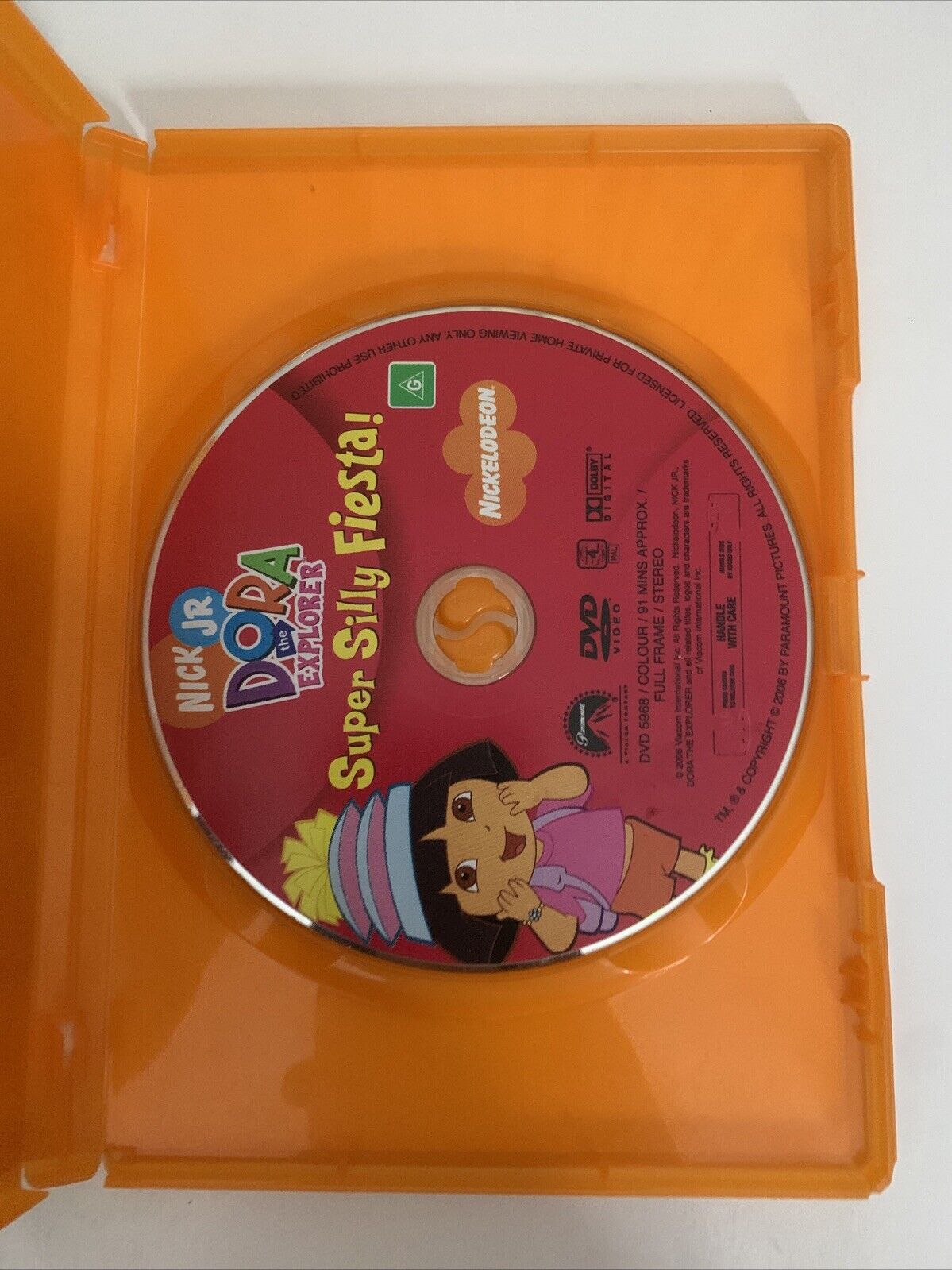 Dora the Explorer Super Silly Fiesta (DVD, 2000) Region 4