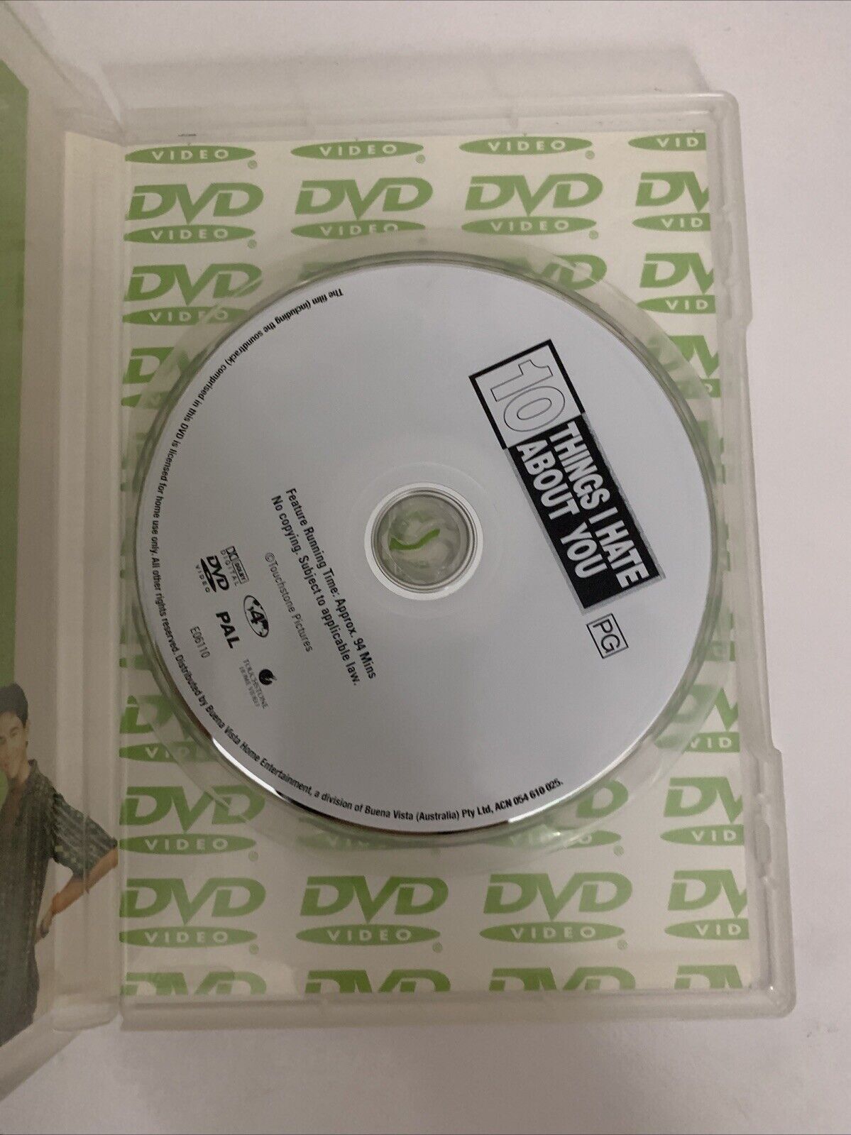 10 Things I Hate About You (DVD, 1999) Julia Stiles, Heath Ledger Region 4