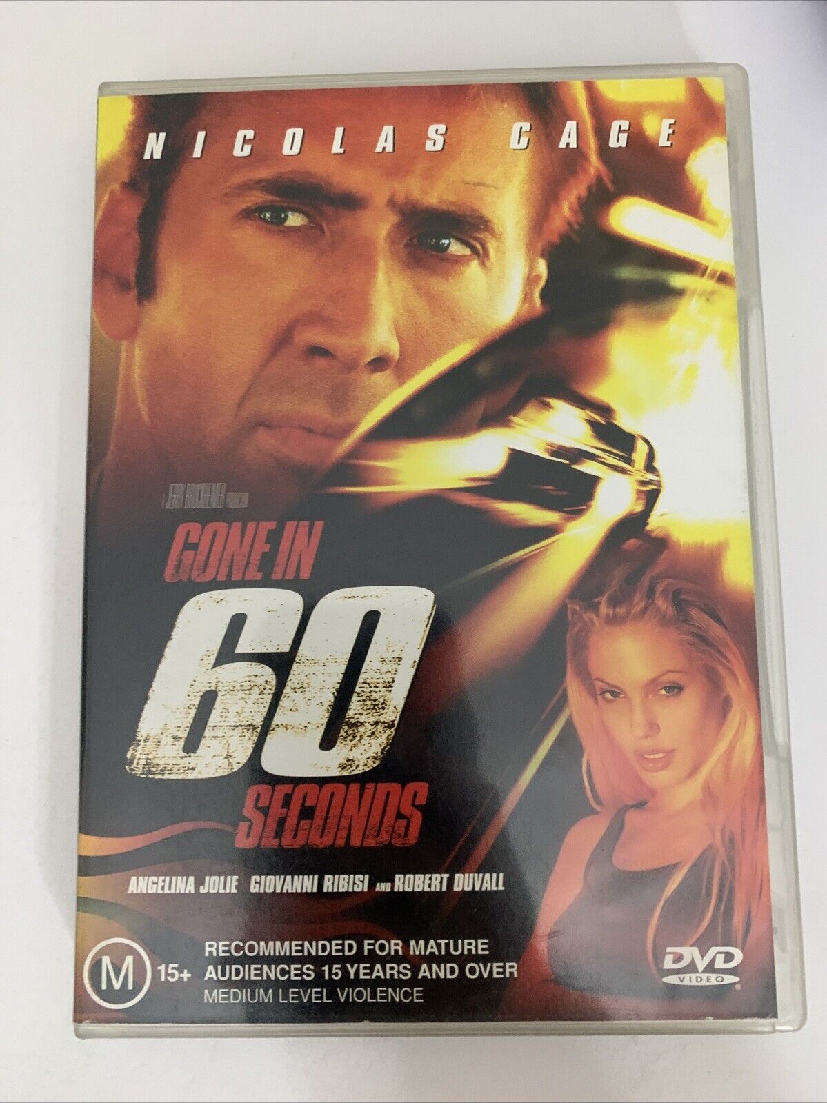 Gone In 60 Seconds (DVD, 2000) Nicolas Cage, Angeline Jolie Region 4
