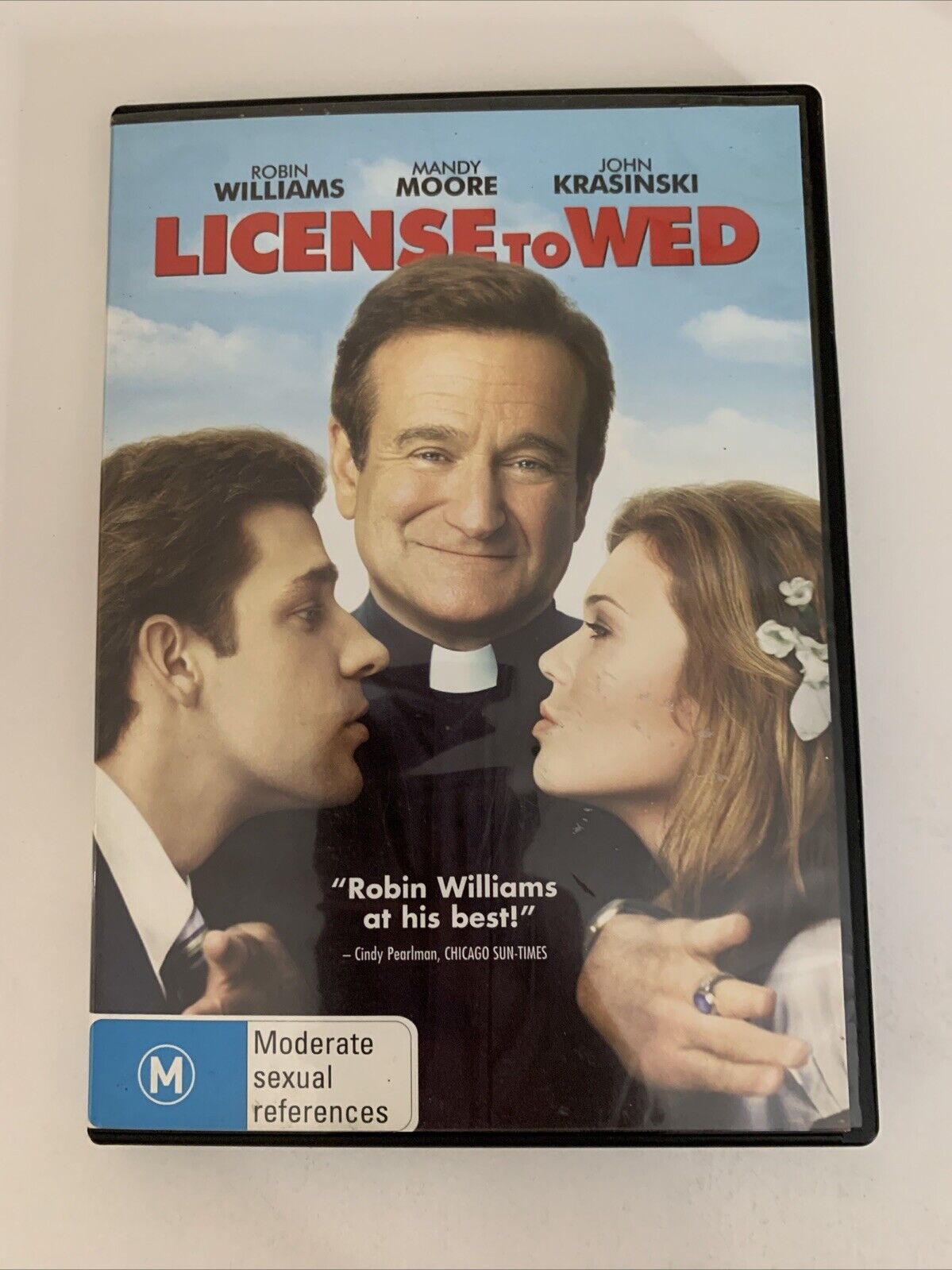 License To Wed (DVD, 2007) Mandy Moore, Robin Williams, John Krasinski Region 4
