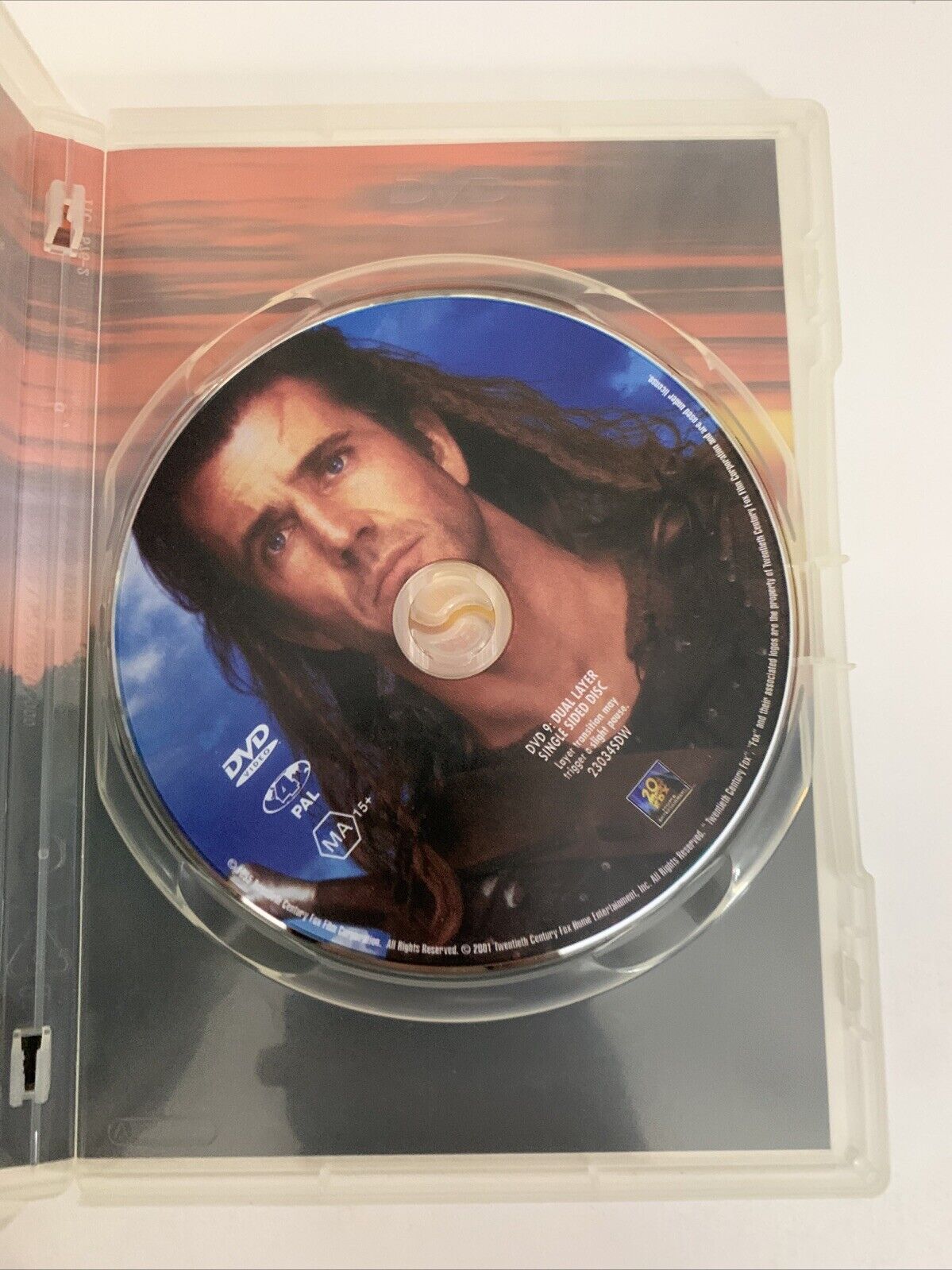 Braveheart (DVD, 1995) Mel Gibson Region 4