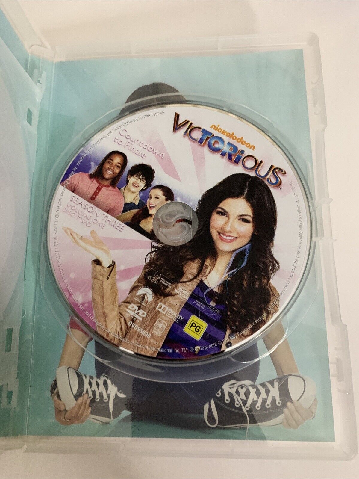 Victorious : Countdown to Finale Season 3 Vol 1 (DVD,2012) Ariana Grande Region4