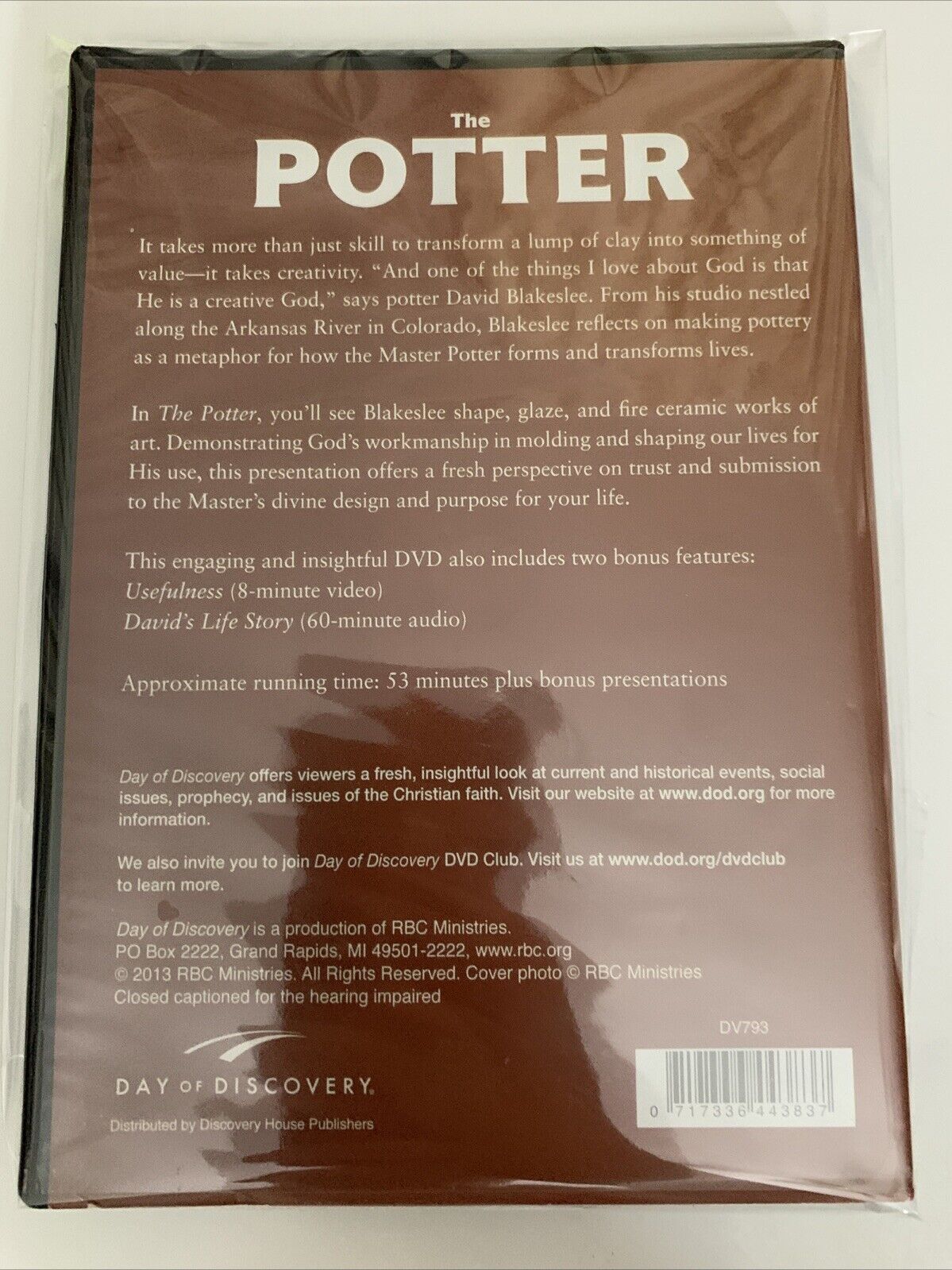 The Potter: Reflections of a Master Artisan (DVD) All Regions