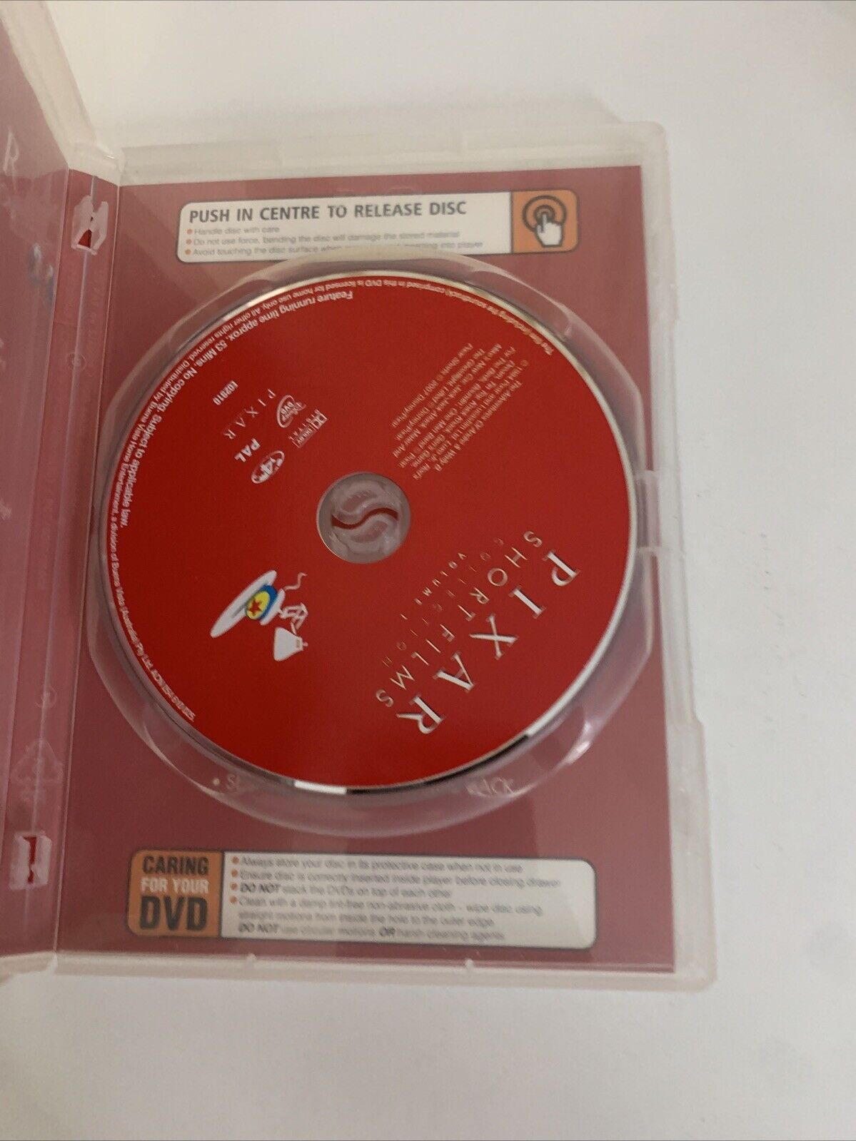 Pixar Short Films Collection : Volume 1 (DVD, 2007) Disney Animation Region 4