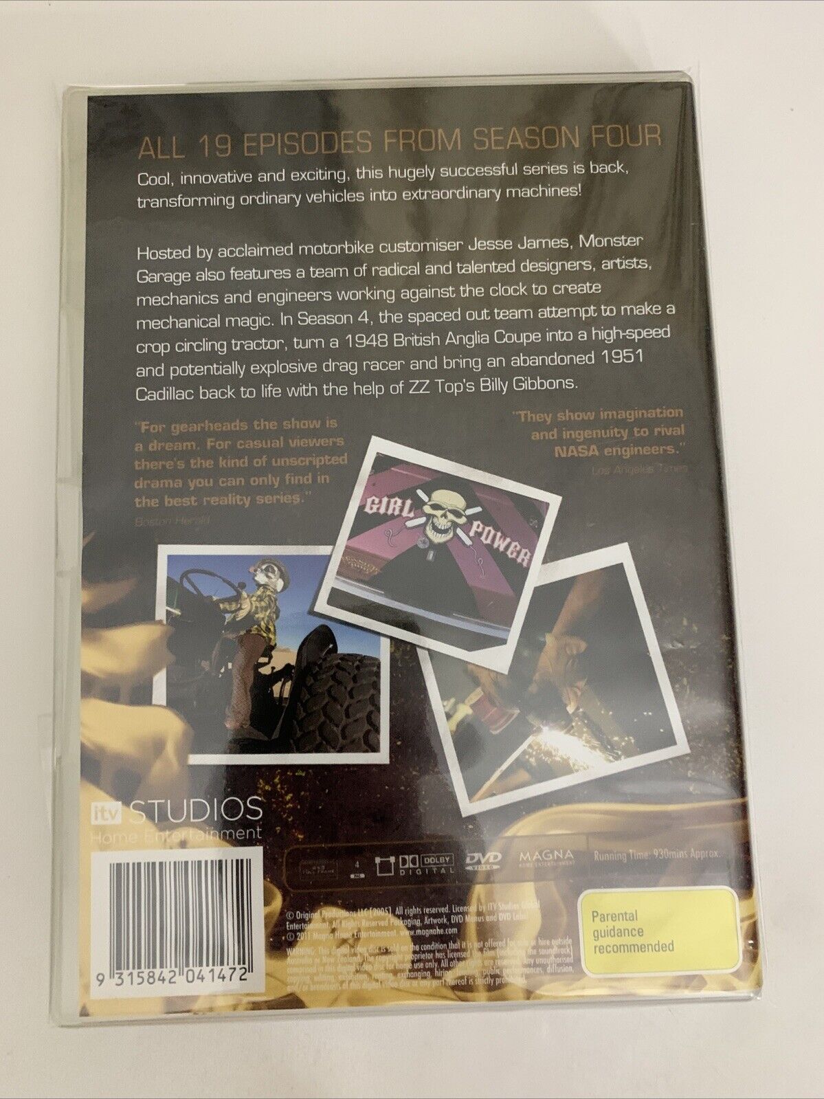 Monster Garage : Season 4 (DVD, 2005) Region 4 NEW