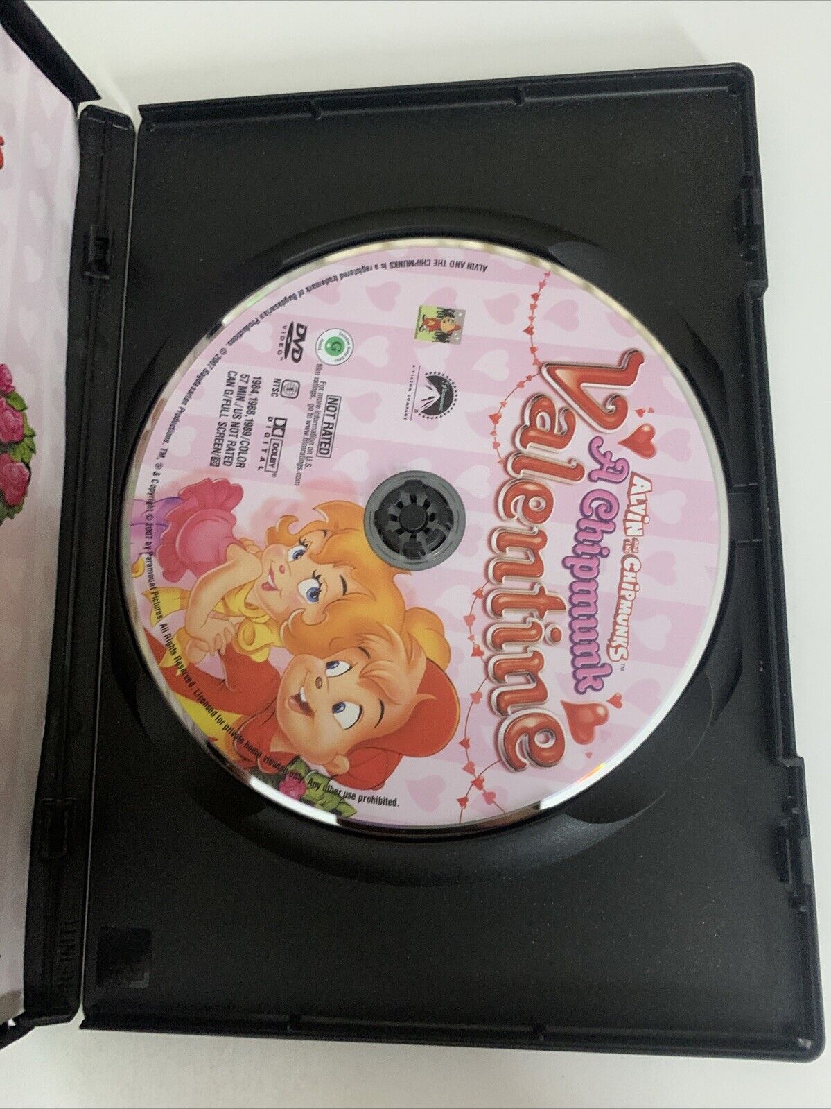 Alvin Chipmunks : A Chipmunk Valentine (DVD, 1984) Animation Region 1