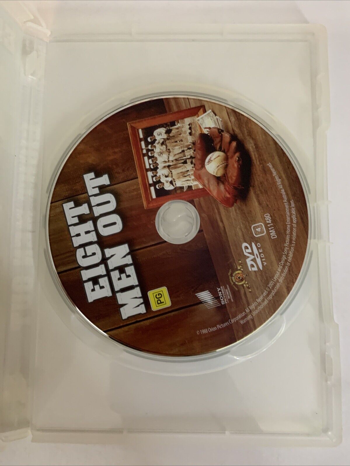 Eight Men Out (DVD, 1989) Christopher Lloyd, Charlie Sheen, John Cusack Region 4