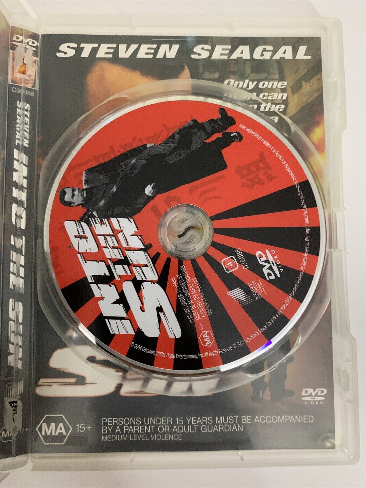 Into the Sun (DVD, 2004) Steven Seagal Region 4