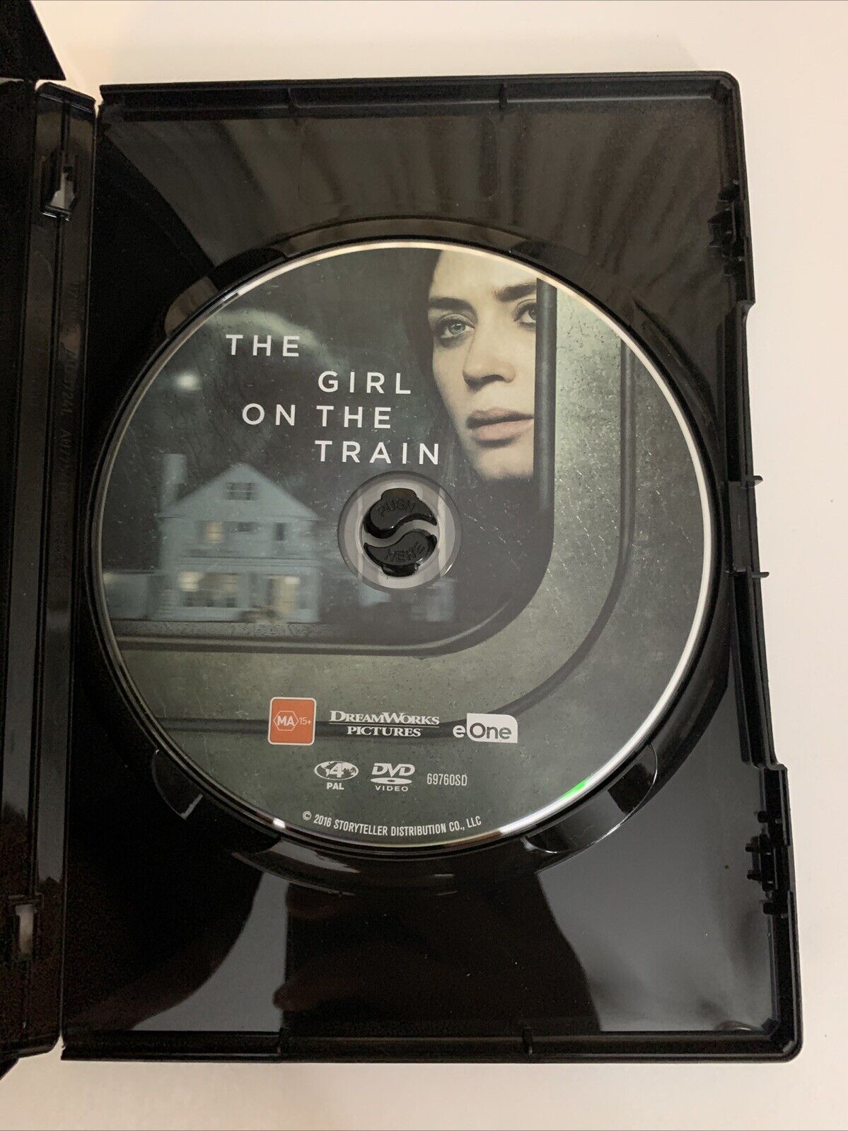 The Girl On The Train (DVD, 2016) Emily Blunt, Haley Bennett Region 4