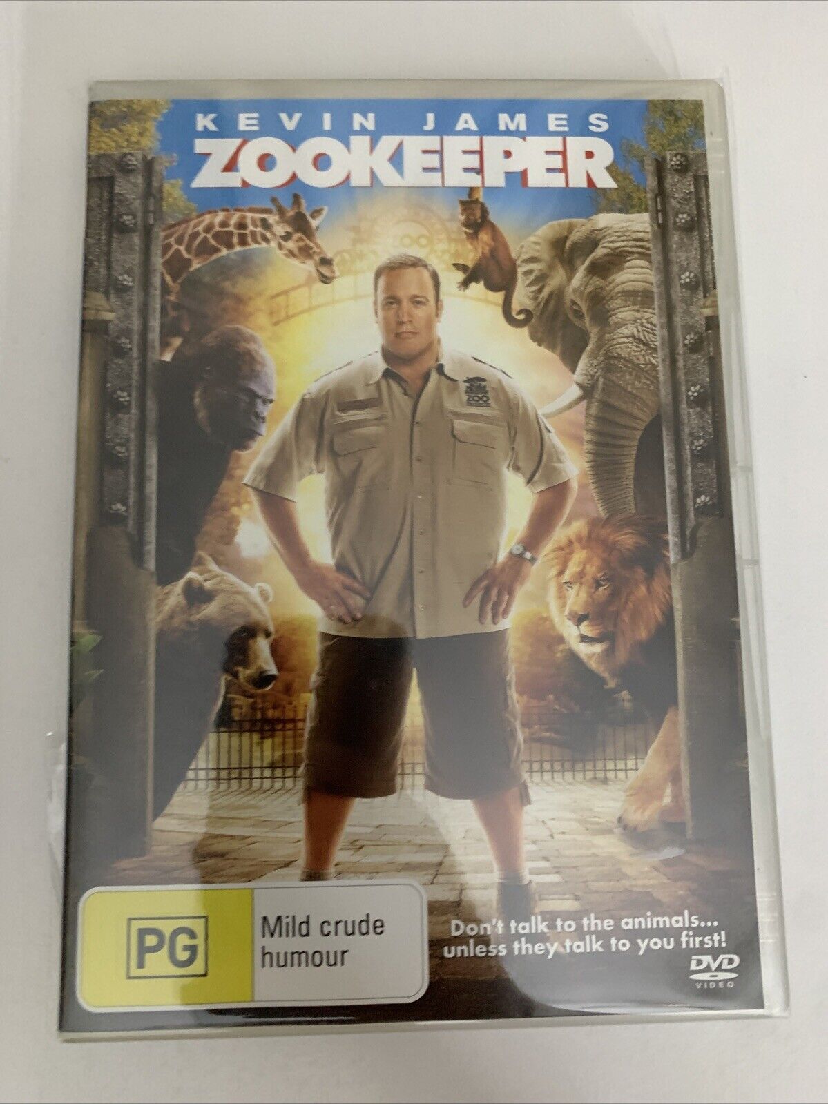 Zookeeper (DVD, 2011) Kevin James, Joe Rogan Region 4 NEW