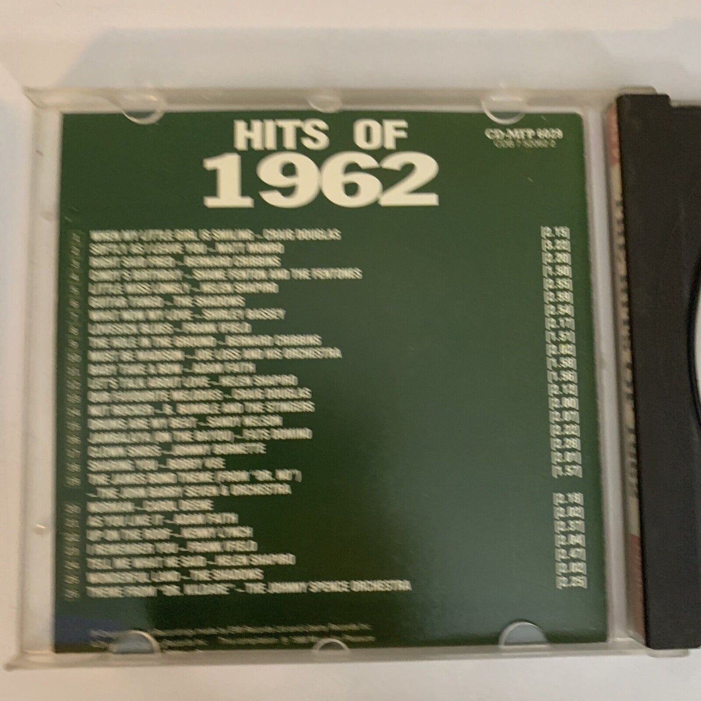 Hits of 1962 by Various Artists (CD, 1988)