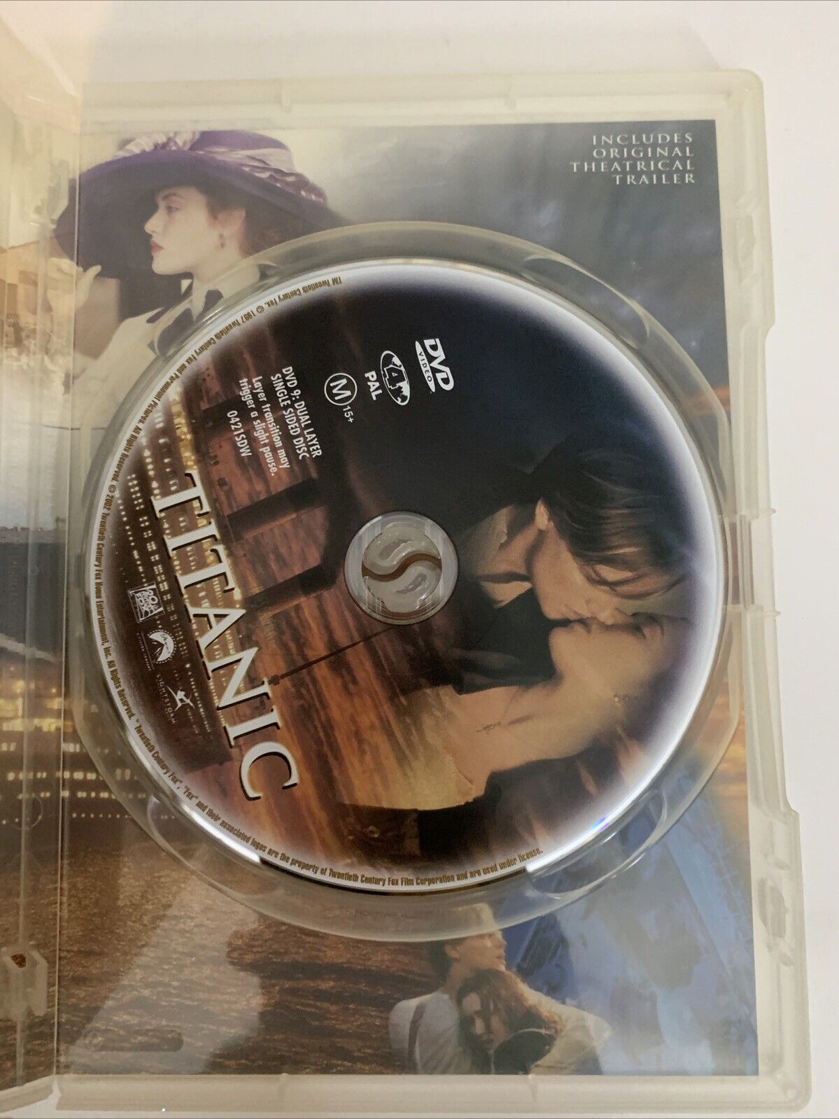 Titanic (DVD, 1997) Leonardo DiCaprio, Billy Zane, Kate Winslet Region 4