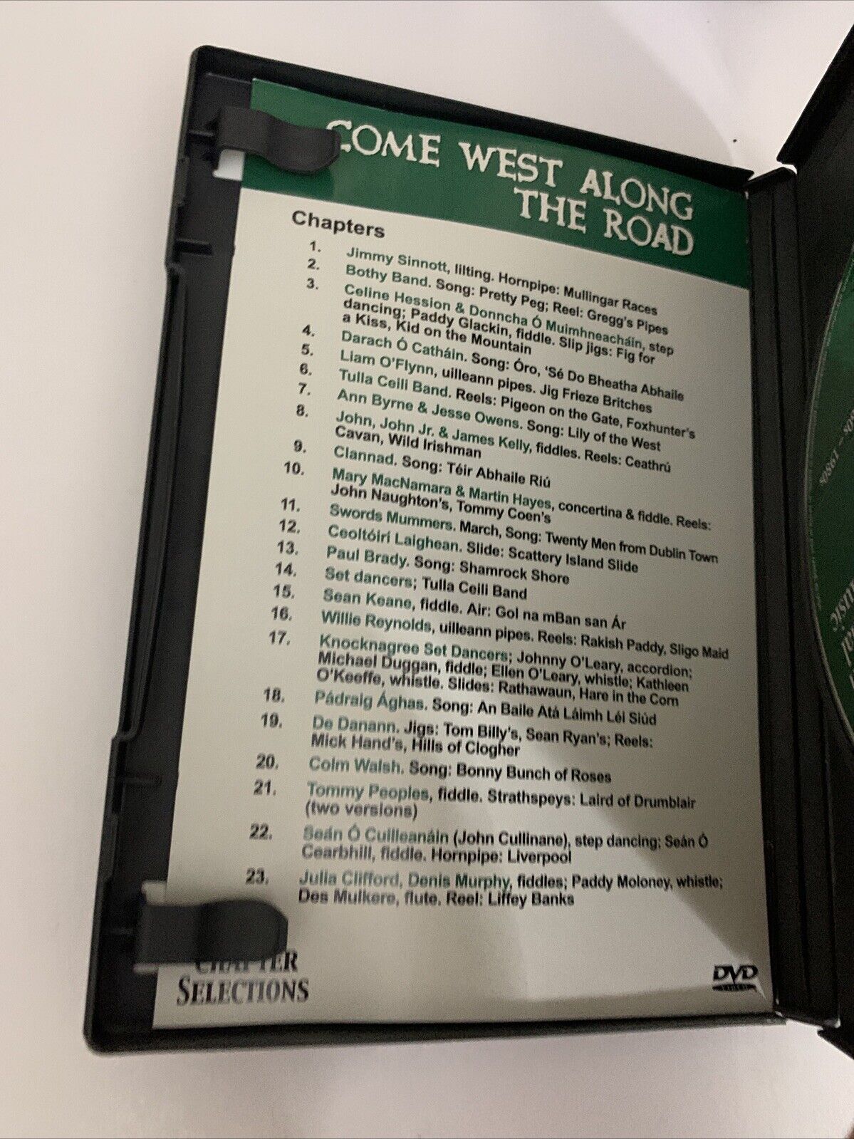 Come West Along The Road (DVD, 2005) RTE Various Bands Music All Regions